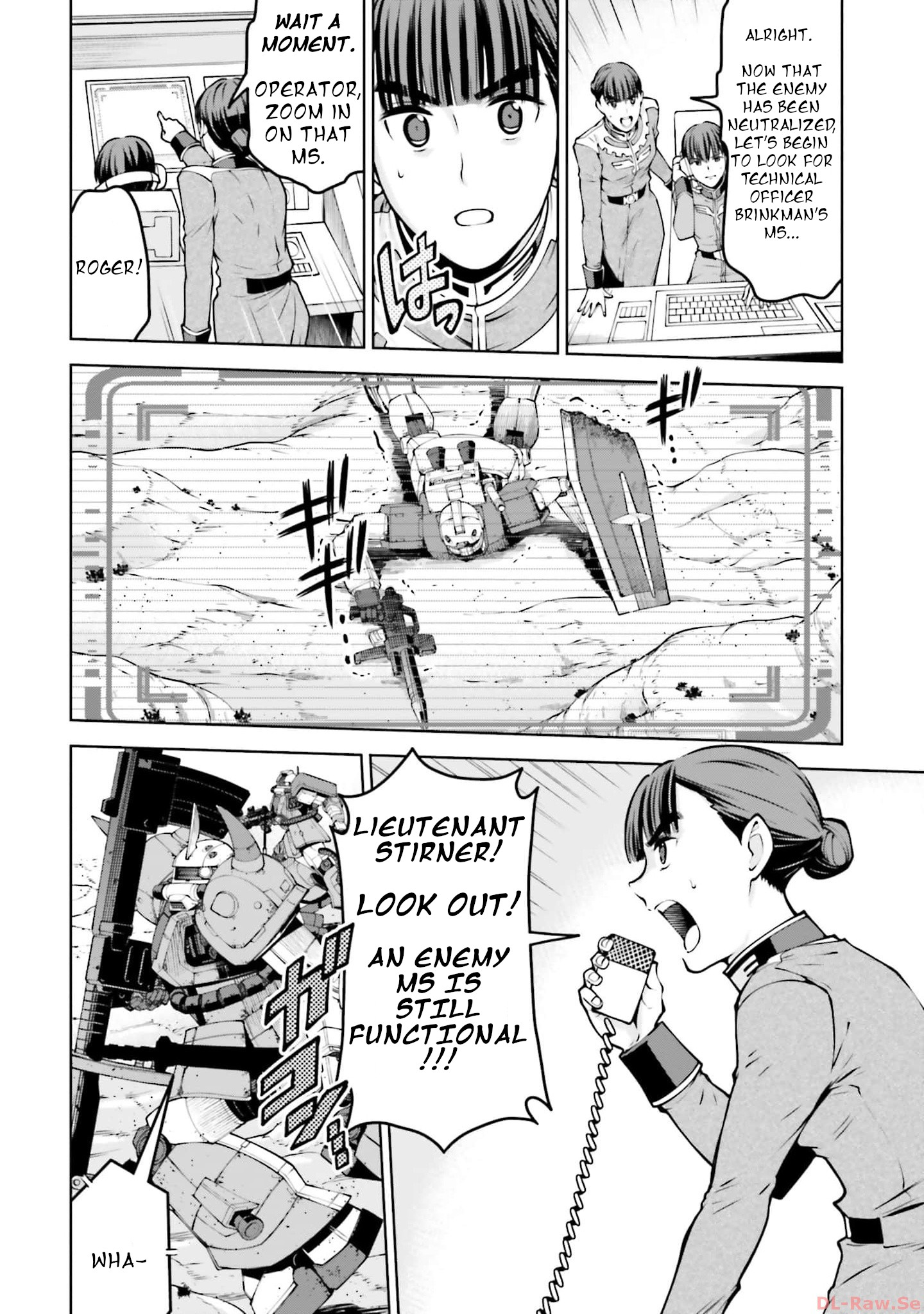 Mobile Suit Gundam: Battle Operation Code Fairy - Vol.1 Chapter 5: Lieutenant Barbara's Doctrine (Part Two)