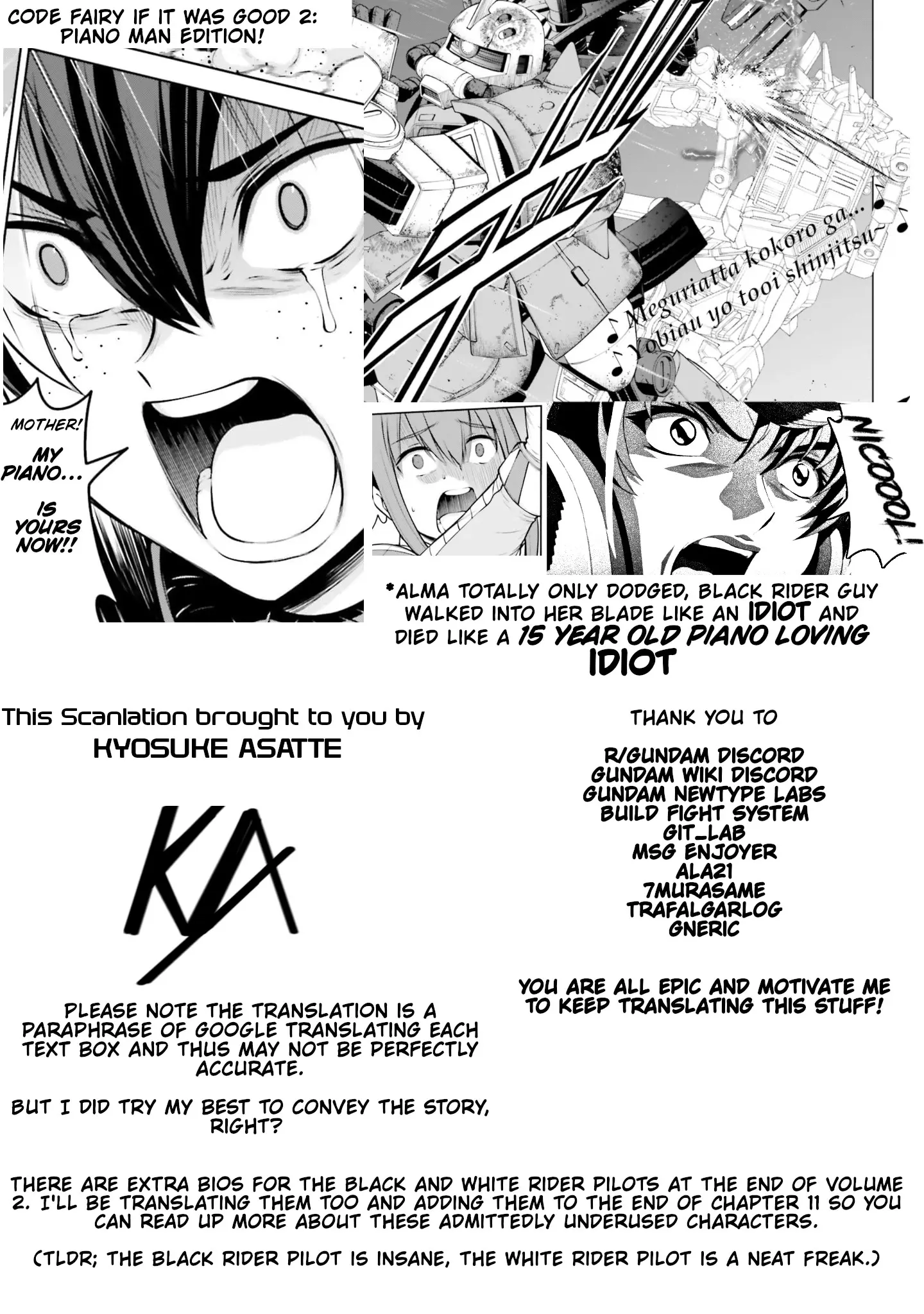 Mobile Suit Gundam: Battle Operation Code Fairy - Vol.2 Chapter 10: Black And White Apocalypse