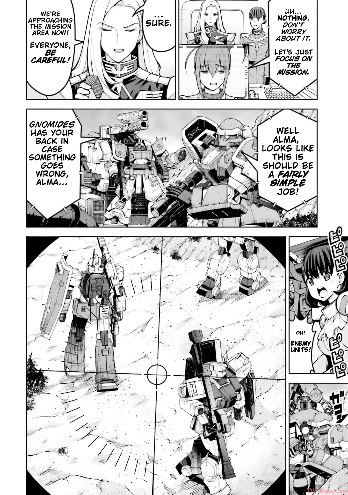 Mobile Suit Gundam: Battle Operation Code Fairy - Vol.2 Chapter 11: Alma's Choice