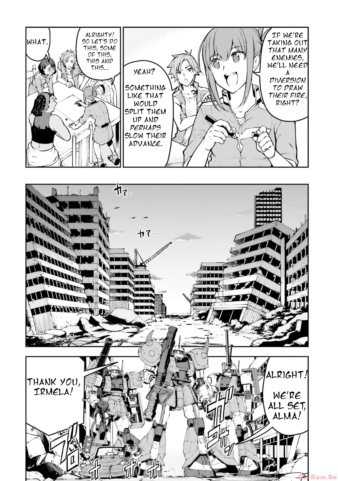 Mobile Suit Gundam: Battle Operation Code Fairy - Vol.1 Chapter 2: Trick Or Treat On The Battlefield (Part One)