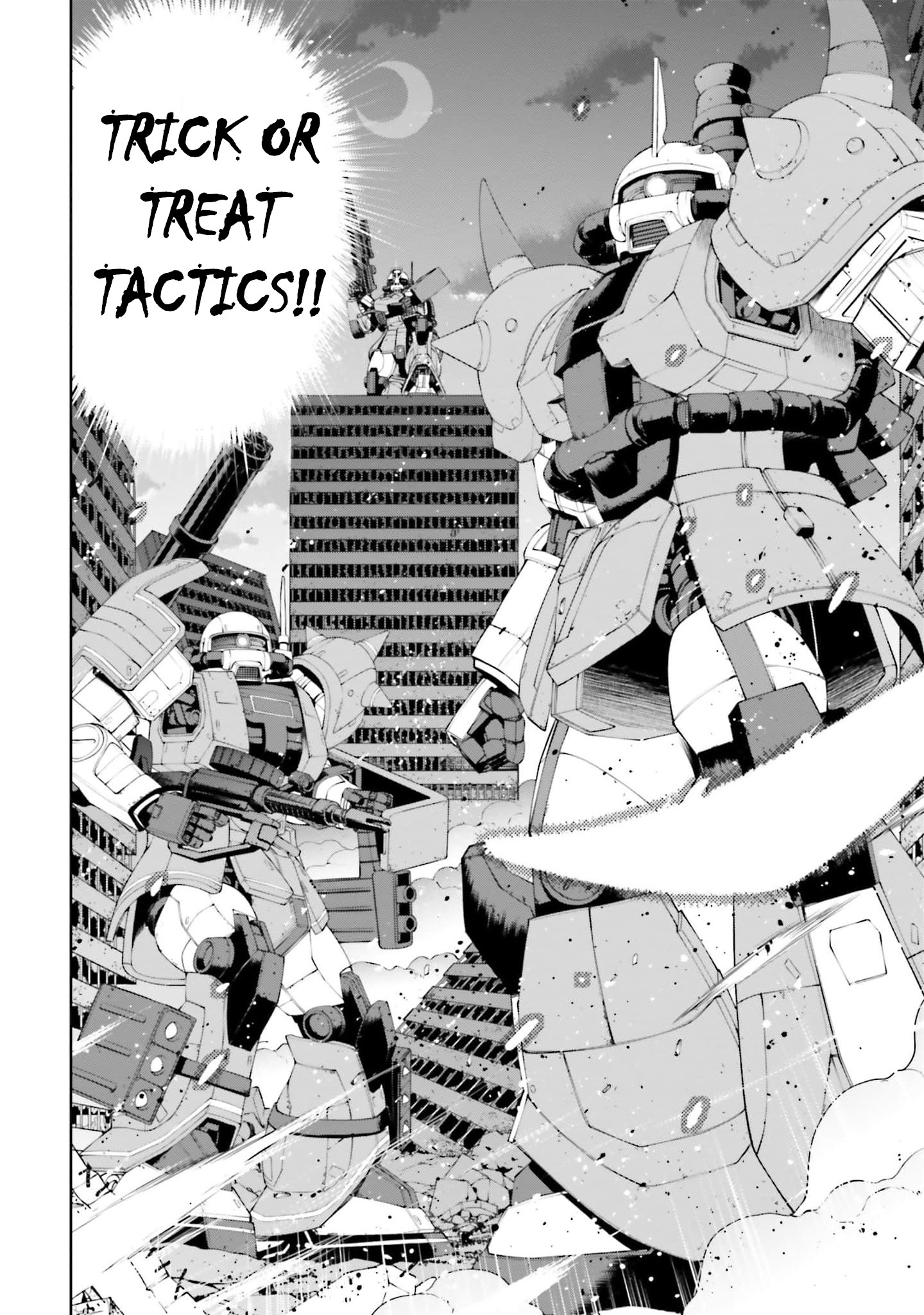 Mobile Suit Gundam: Battle Operation Code Fairy - Vol.1 Chapter 2: Trick Or Treat On The Battlefield (Part One)