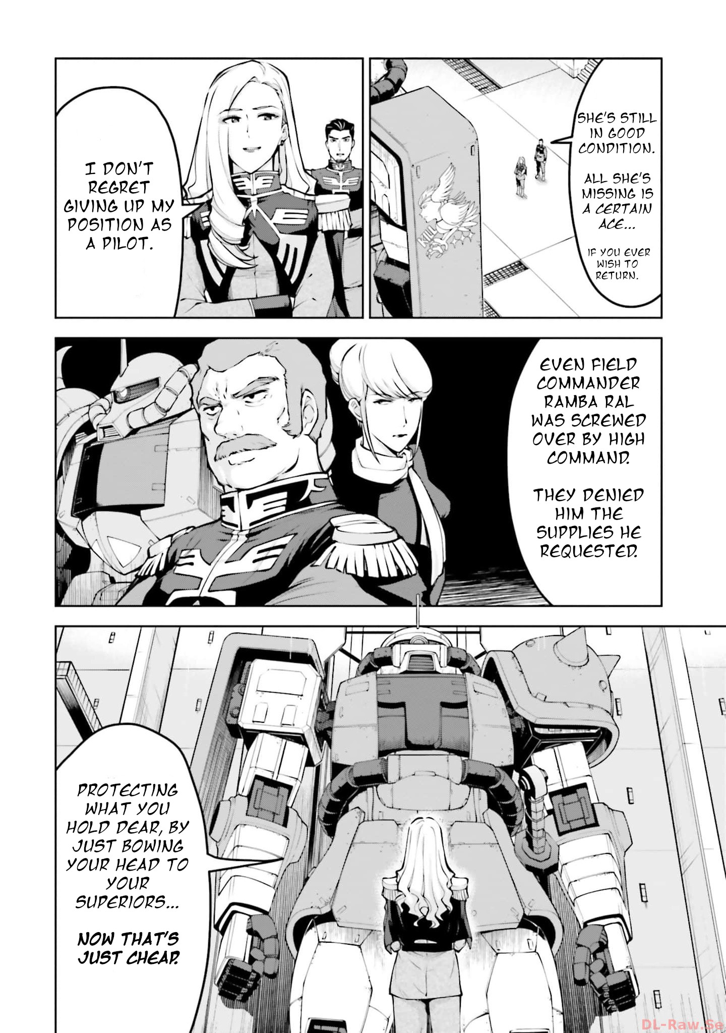 Mobile Suit Gundam: Battle Operation Code Fairy - Vol.1 Chapter 4: Lieutenant Barbara's Doctrine (Part One)