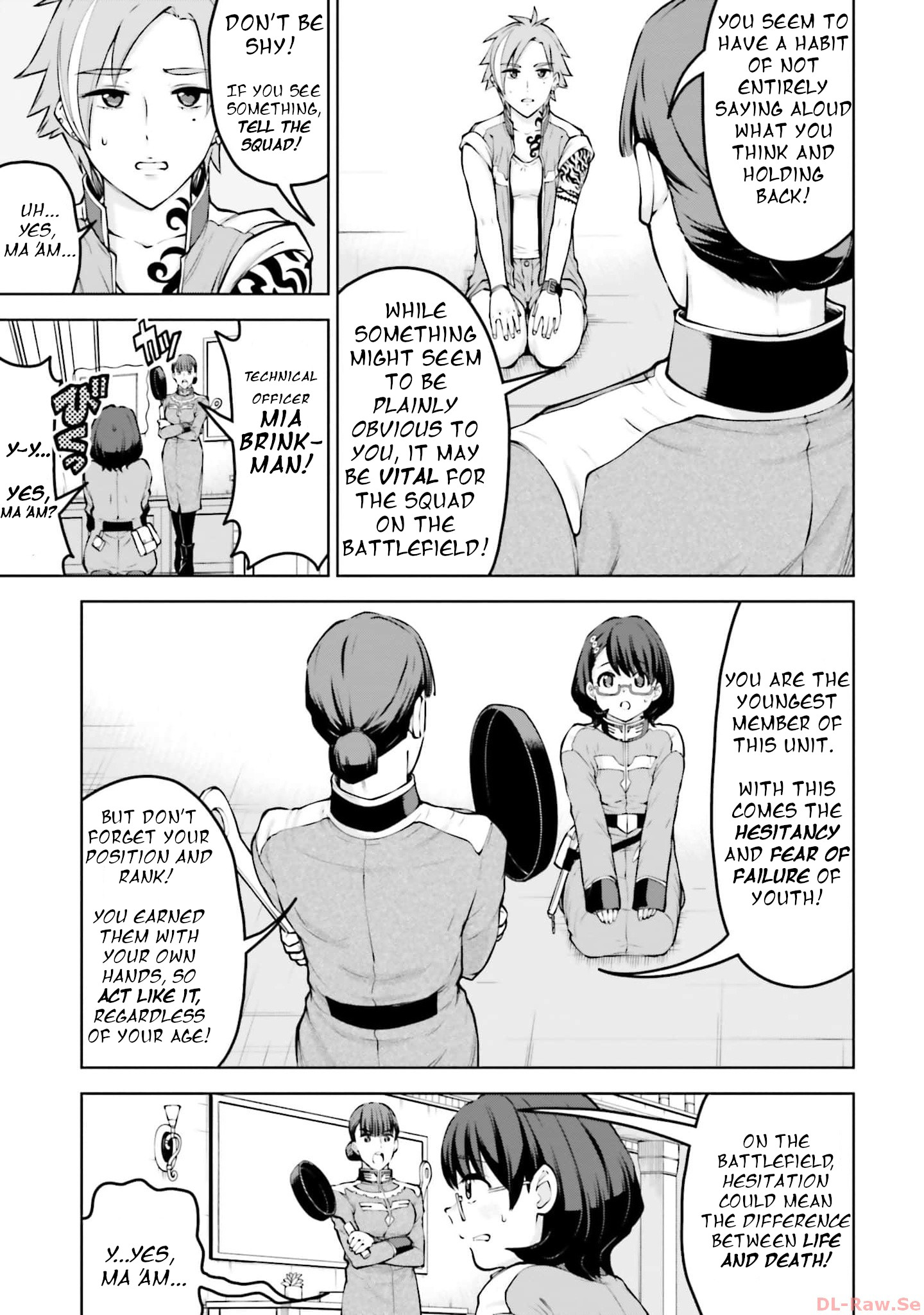 Mobile Suit Gundam: Battle Operation Code Fairy - Vol.1 Chapter 4: Lieutenant Barbara's Doctrine (Part One)