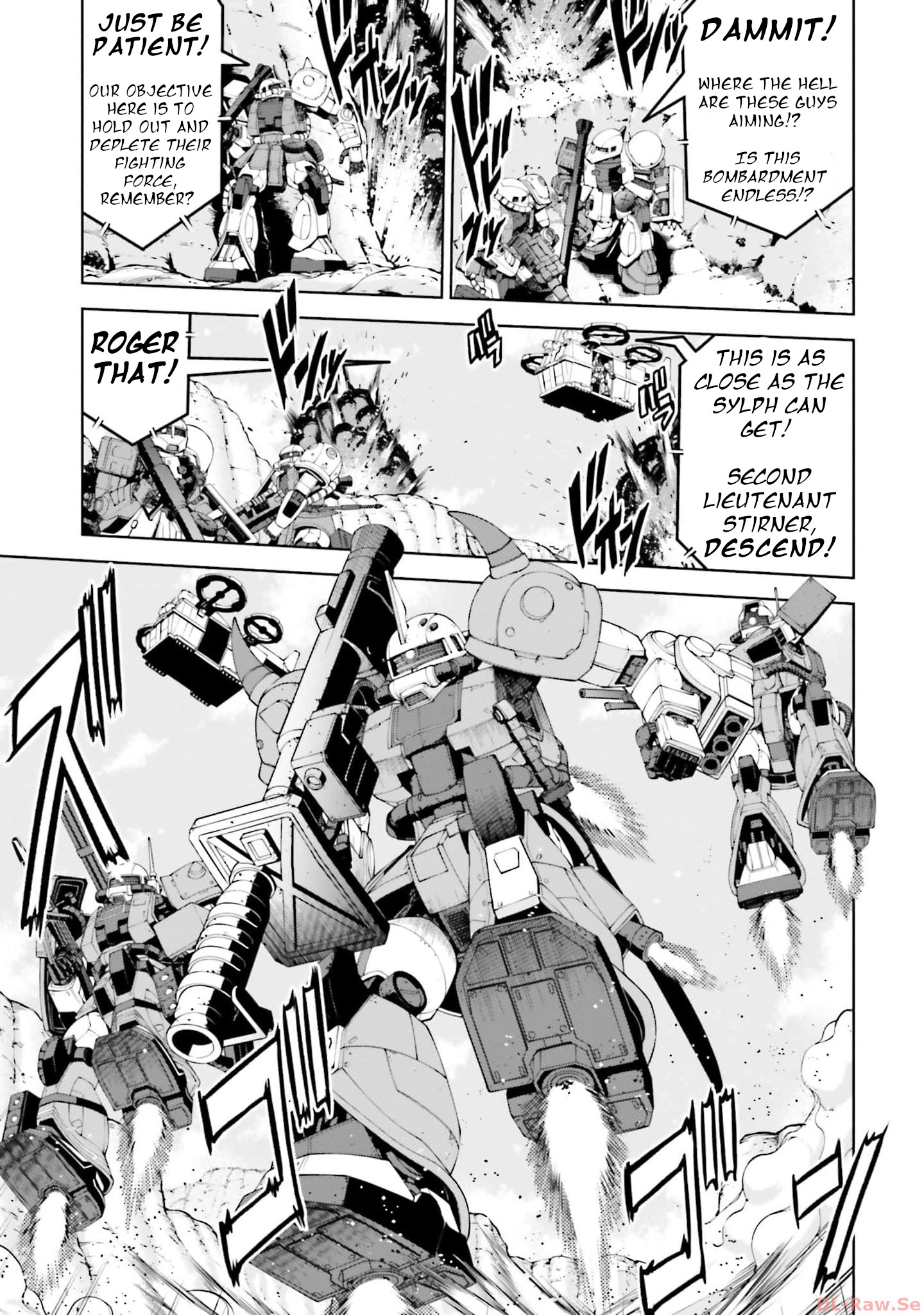 Mobile Suit Gundam: Battle Operation Code Fairy - Vol.1 Chapter 4: Lieutenant Barbara's Doctrine (Part One)