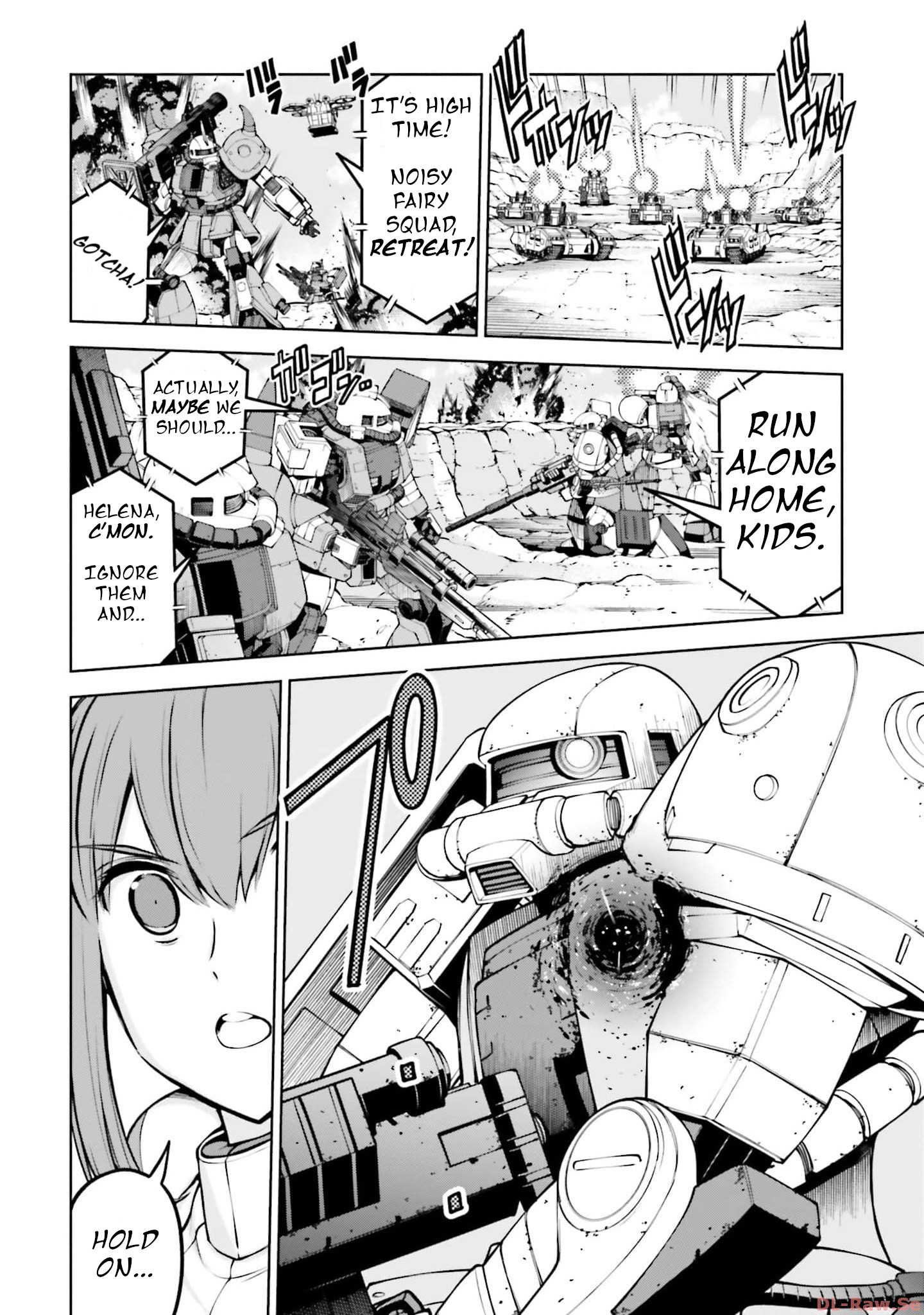 Mobile Suit Gundam: Battle Operation Code Fairy - Vol.1 Chapter 4: Lieutenant Barbara's Doctrine (Part One)