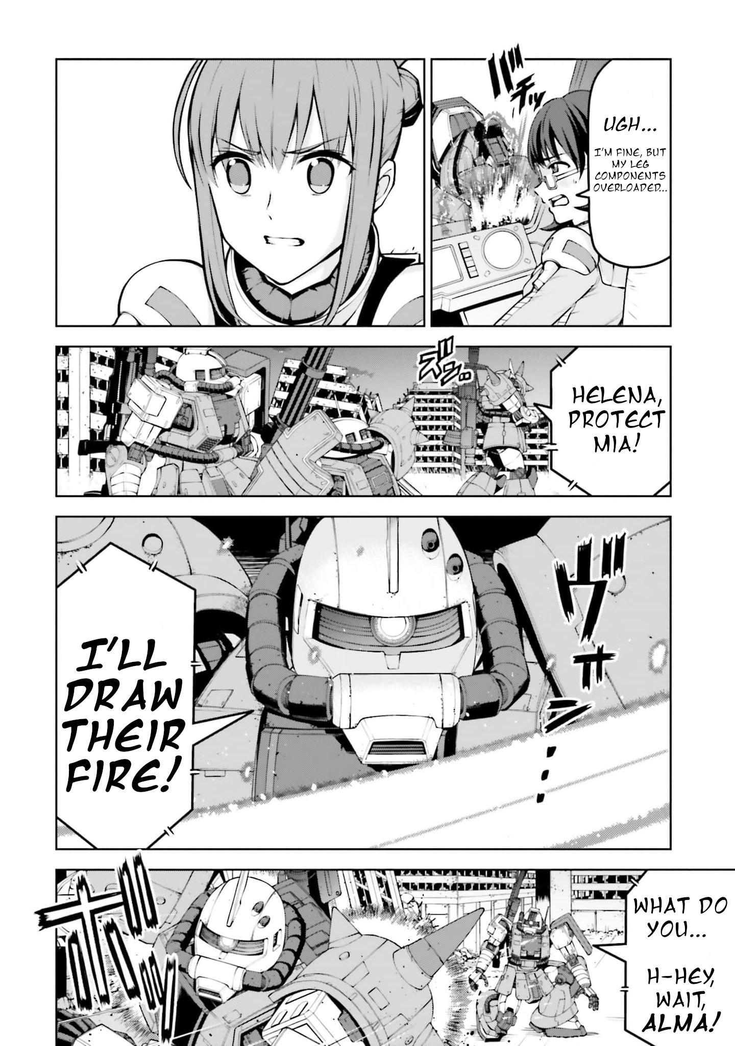 Mobile Suit Gundam: Battle Operation Code Fairy - Vol.1 Chapter 3: Trick Or Treat On The Battlefield (Part Two)