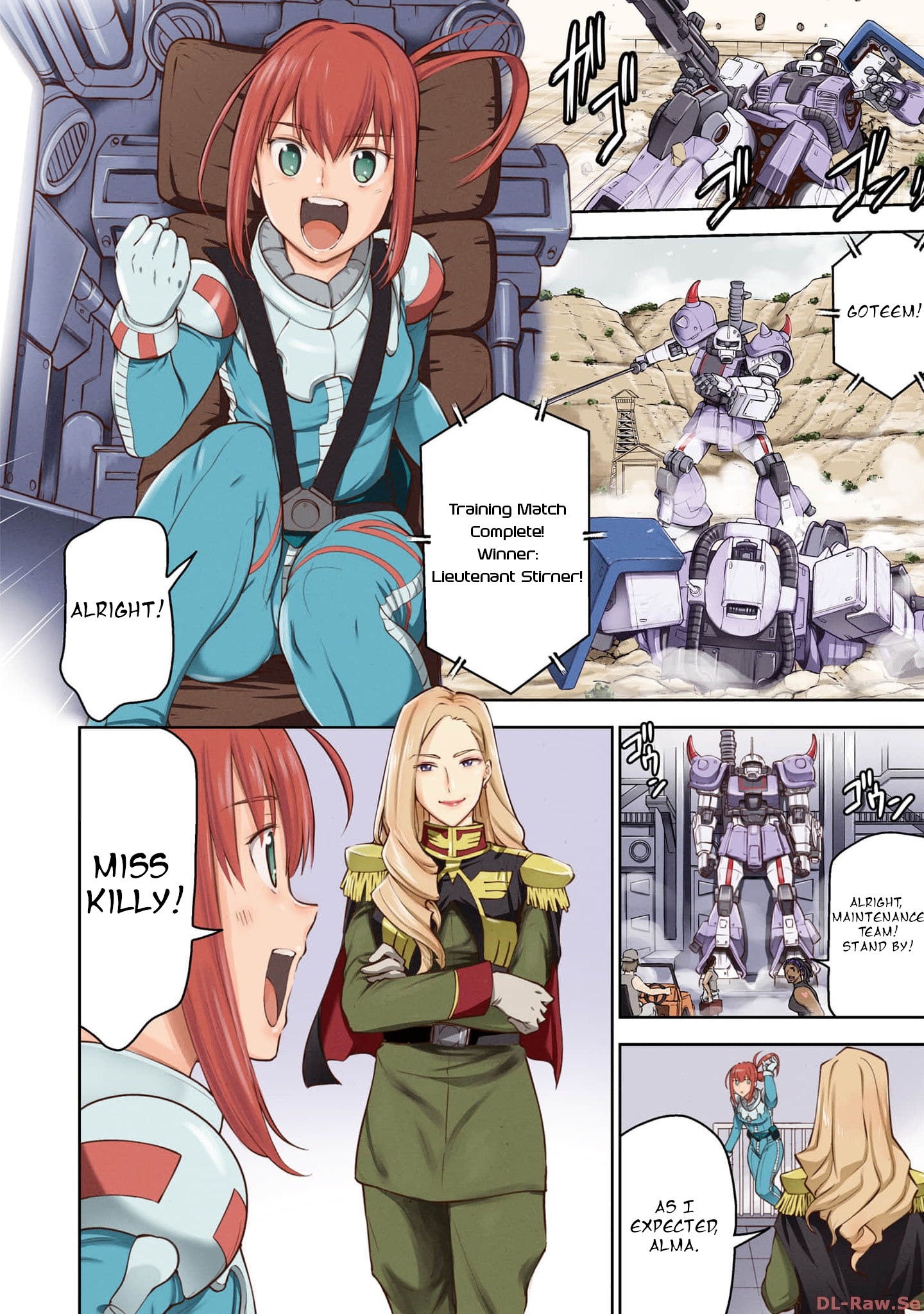 Mobile Suit Gundam: Battle Operation Code Fairy - Vol.1 Chapter 1: Battlefield Fairies!