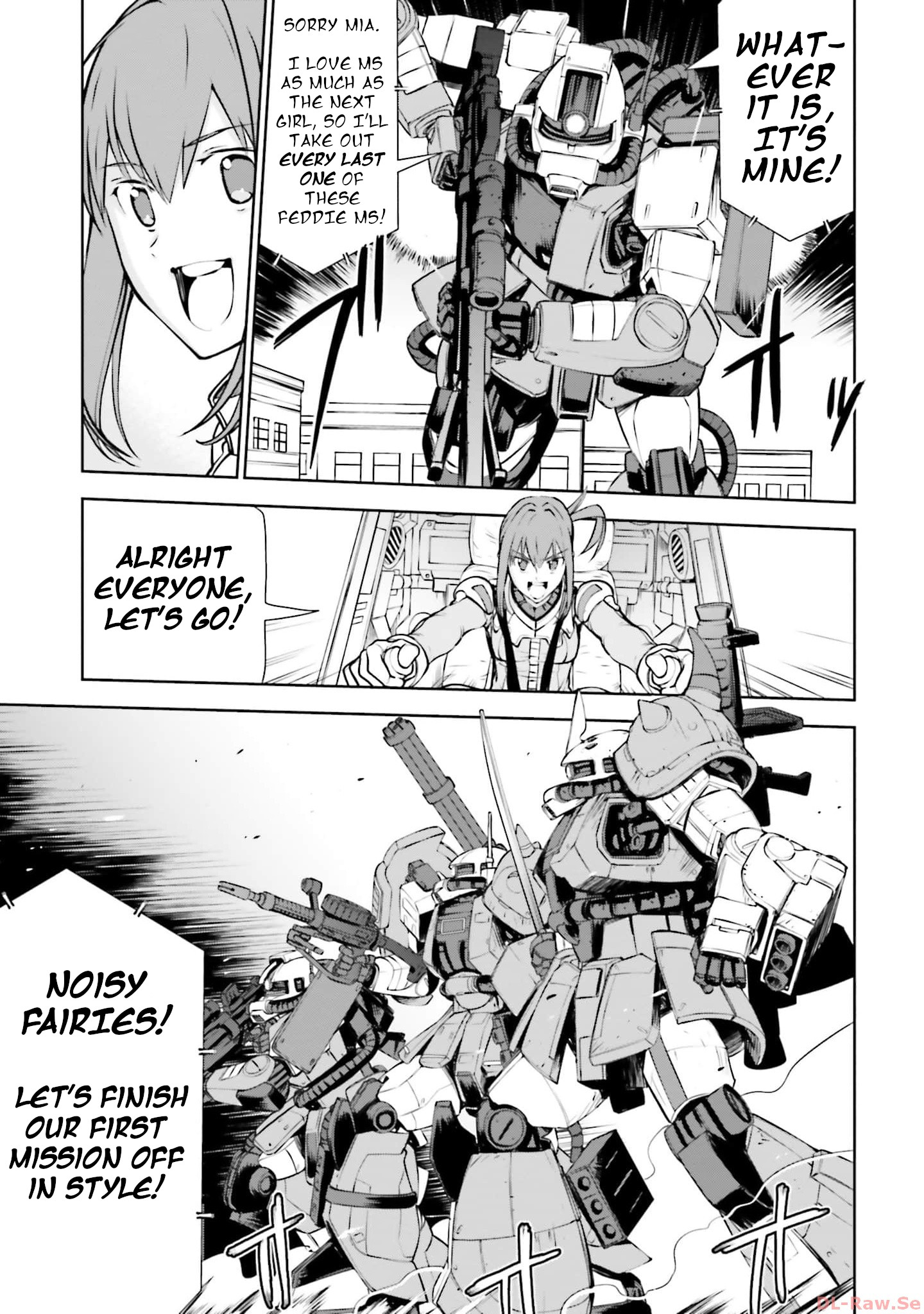 Mobile Suit Gundam: Battle Operation Code Fairy - Vol.1 Chapter 1: Battlefield Fairies!