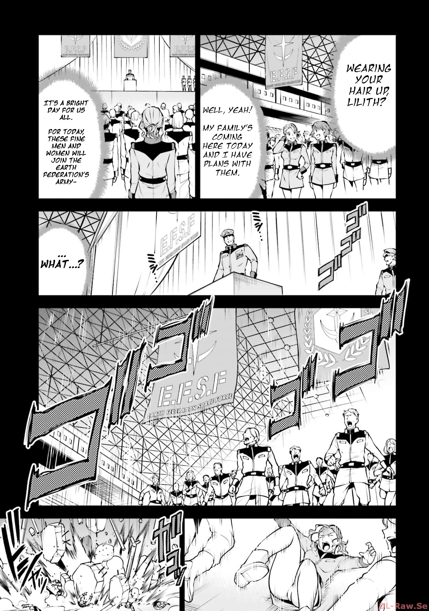 Mobile Suit Gundam: Battle Operation Code Fairy - Vol.1 Chapter 6: A Warrior's Soul Sleeps In Arizona (Part One)