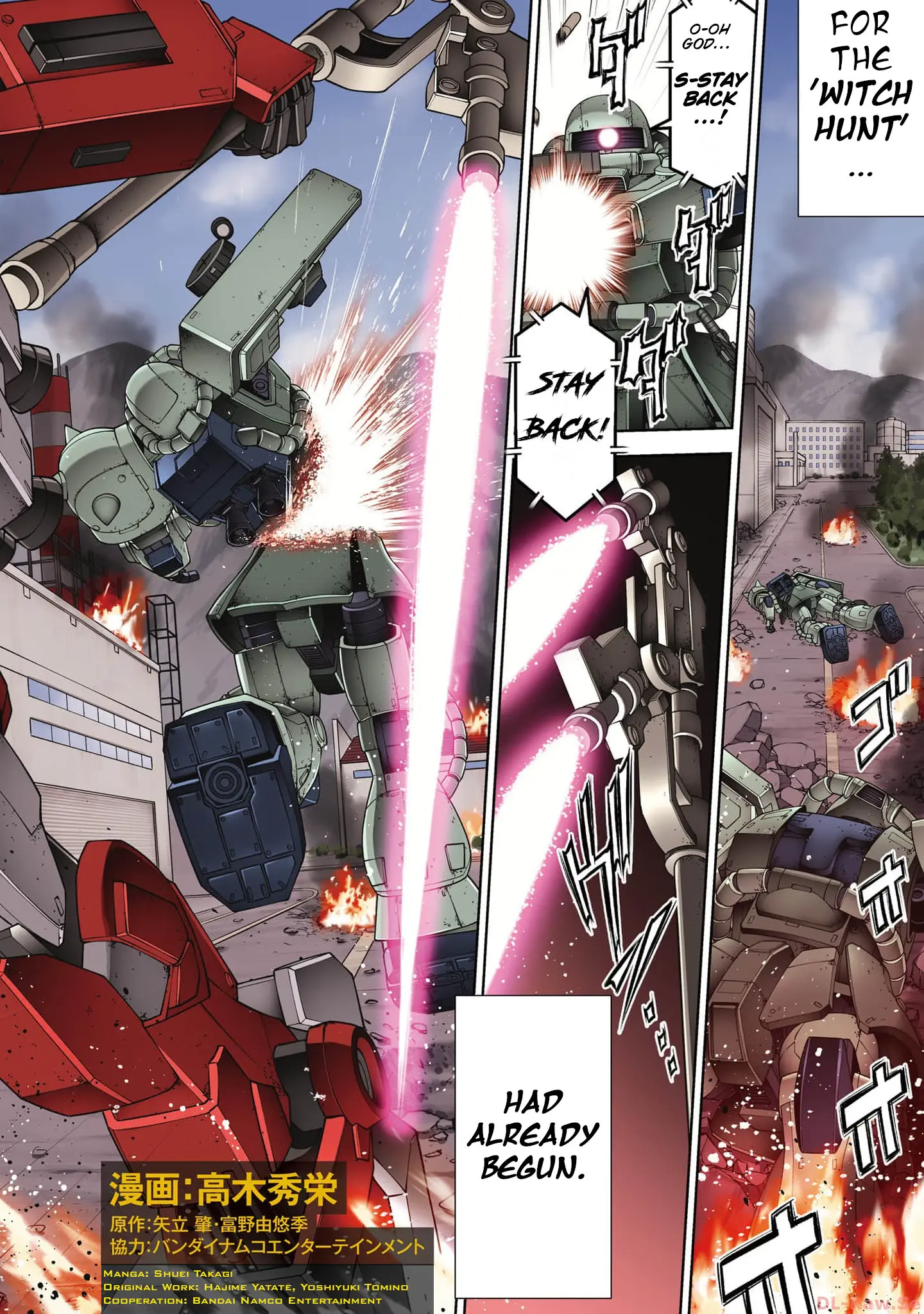 Mobile Suit Gundam: Battle Operation Code Fairy - Vol.3 Chapter 12: Witches Of War (Part 1)