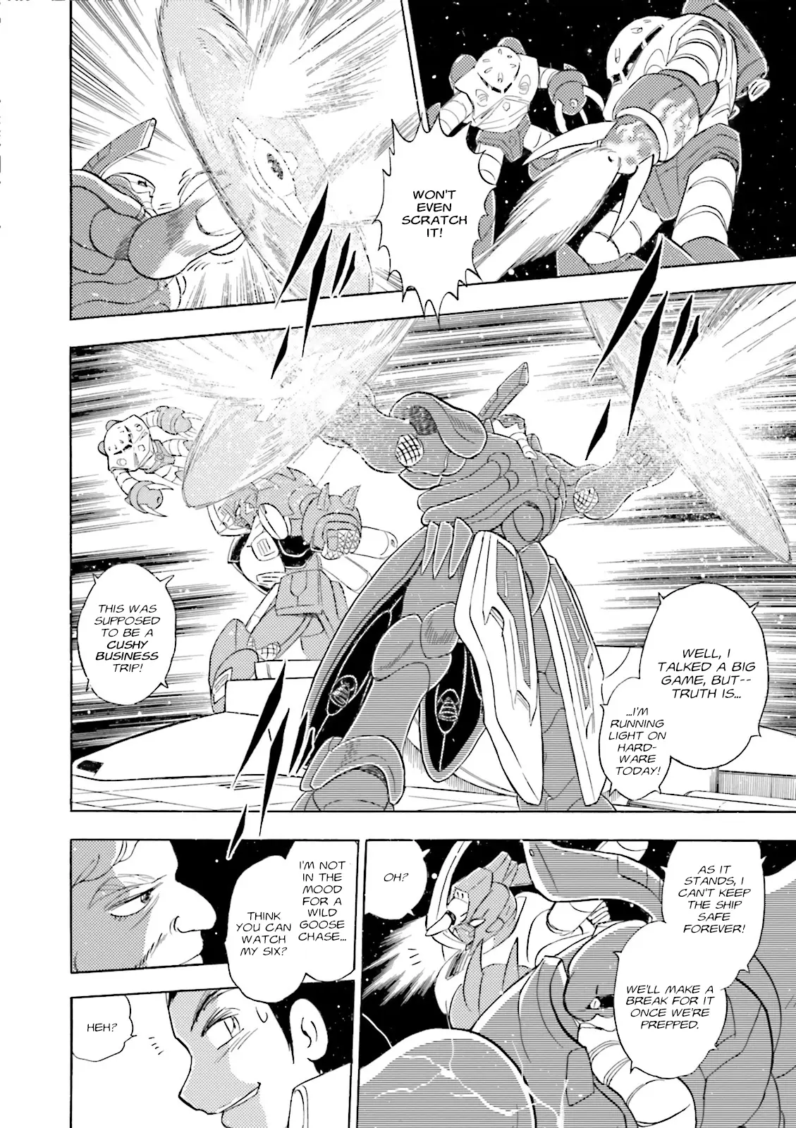 Mobile Suit Cross Born Gundam Dust - Vol.1 Chapter 4: Somewhere, The Die Was Cast