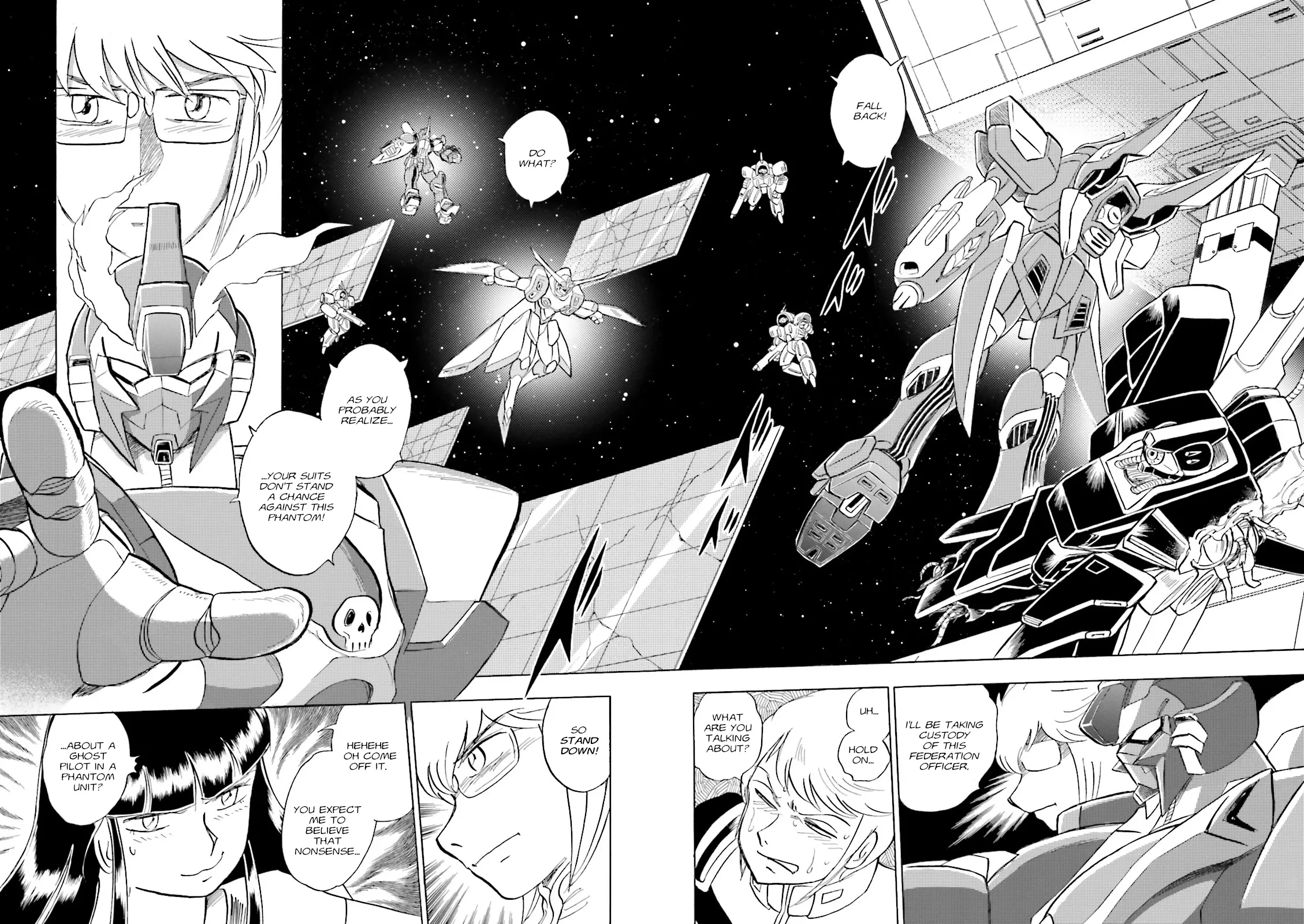 Mobile Suit Cross Born Gundam Dust - Vol.2 Chapter 8: A Premature Question