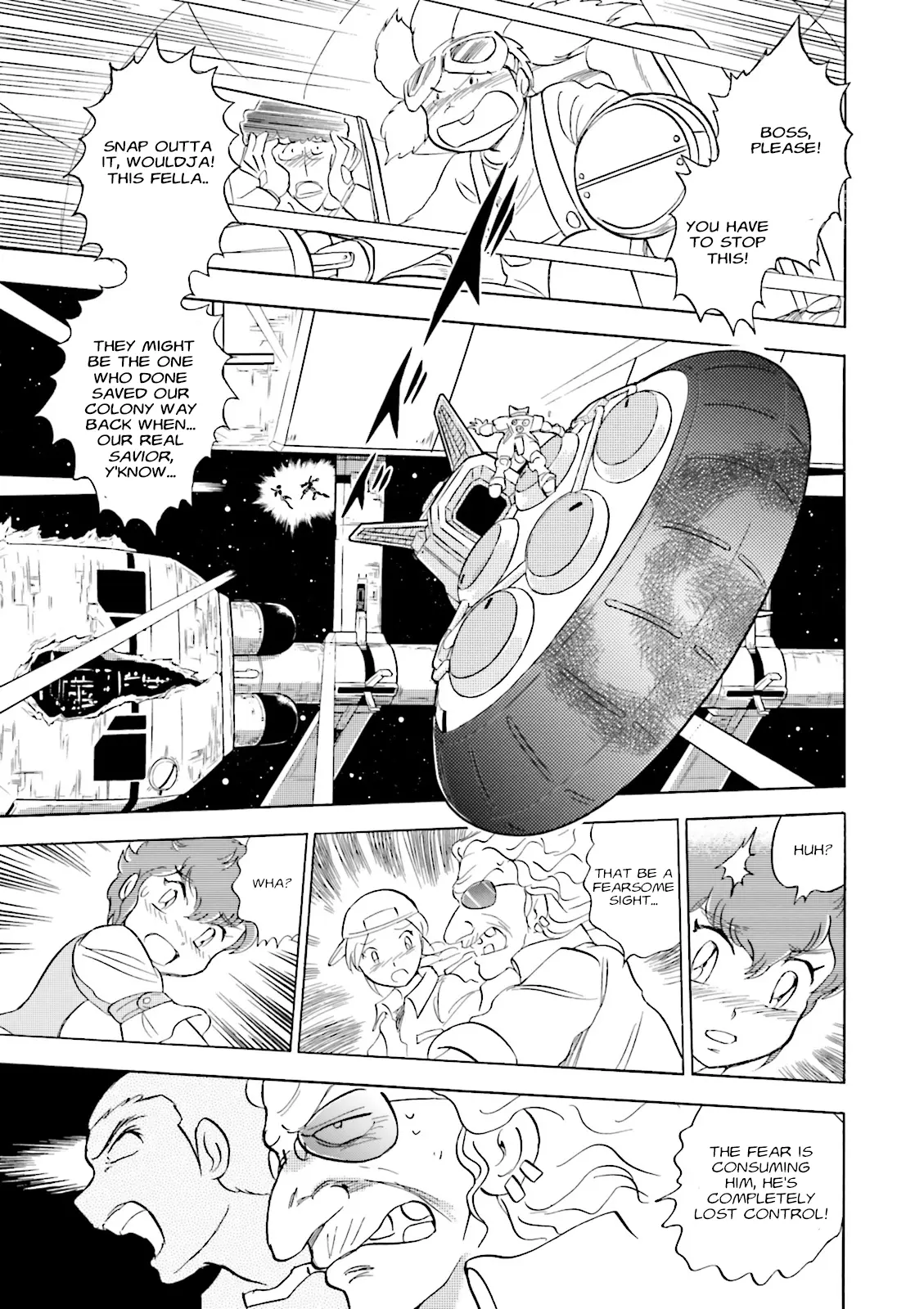 Mobile Suit Cross Born Gundam Dust - Vol.2 Chapter 8: A Premature Question