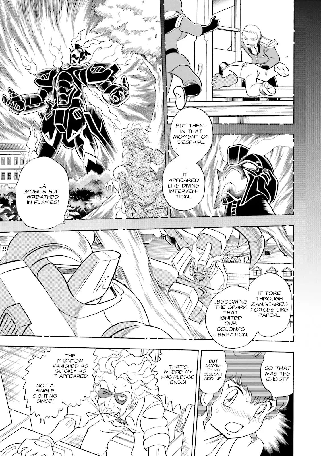 Mobile Suit Cross Born Gundam Dust - Vol.2 Chapter 8: A Premature Question