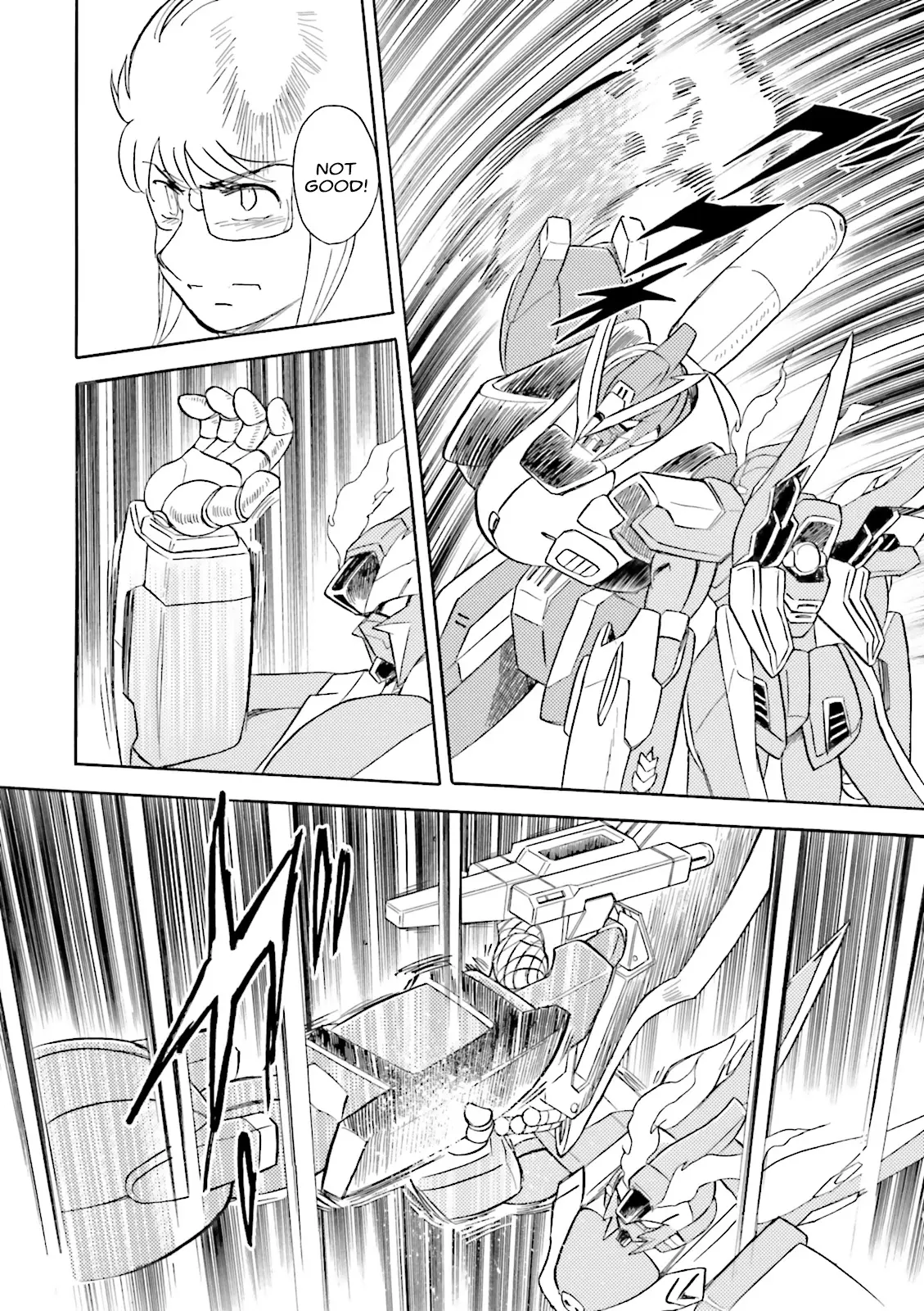 Mobile Suit Cross Born Gundam Dust - Vol.2 Chapter 8: A Premature Question