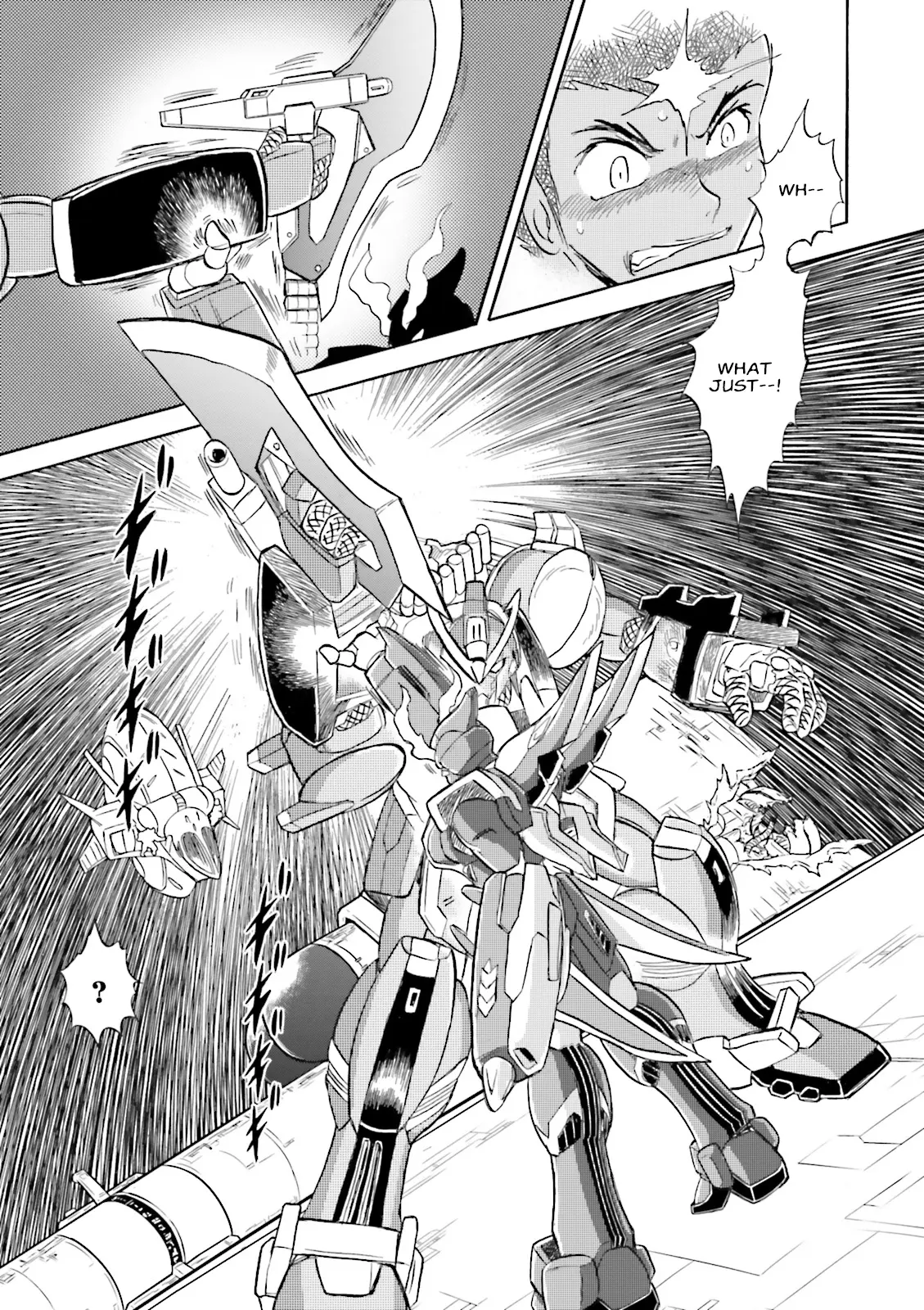 Mobile Suit Cross Born Gundam Dust - Vol.2 Chapter 8: A Premature Question