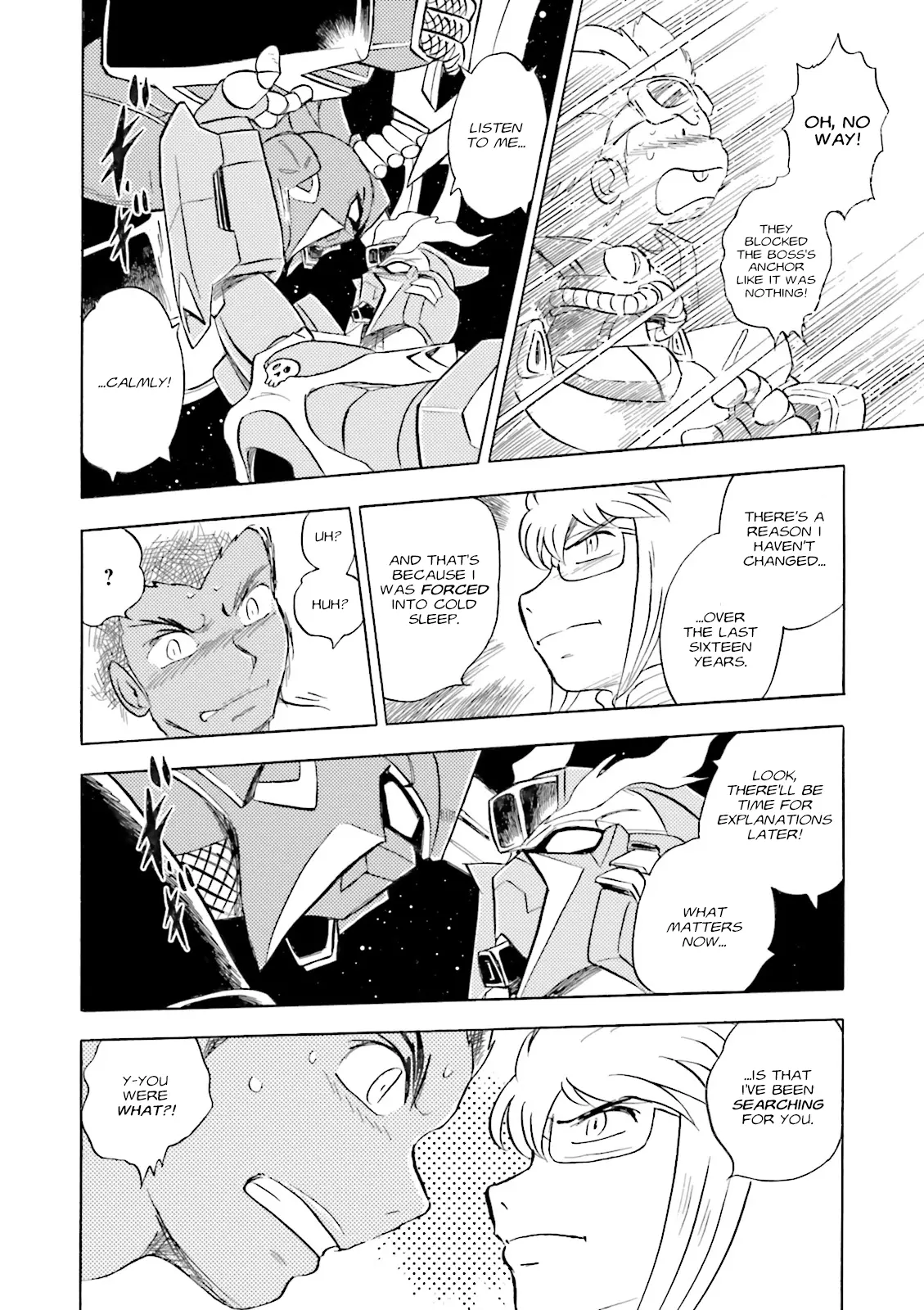 Mobile Suit Cross Born Gundam Dust - Vol.2 Chapter 8: A Premature Question