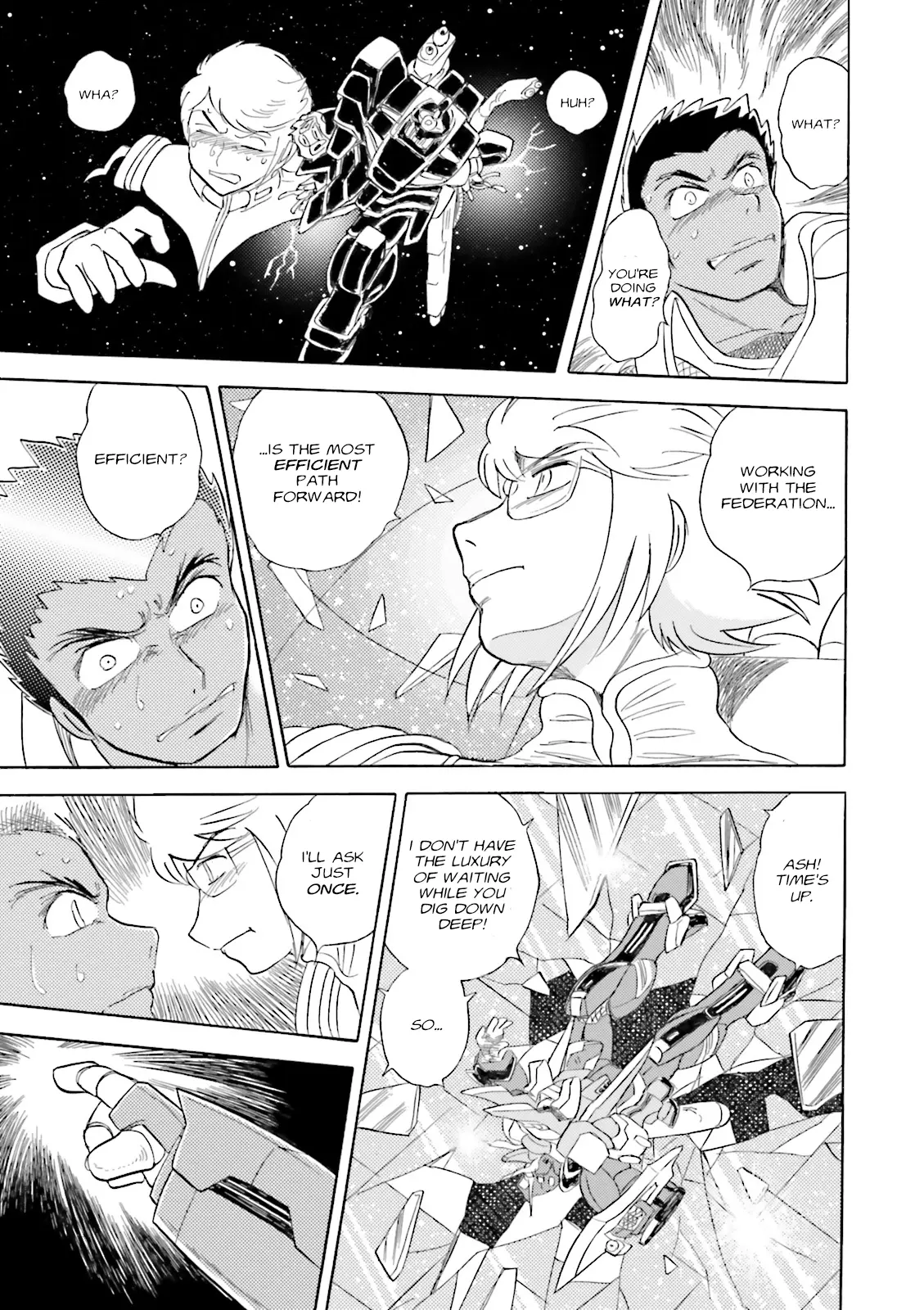 Mobile Suit Cross Born Gundam Dust - Vol.2 Chapter 8: A Premature Question