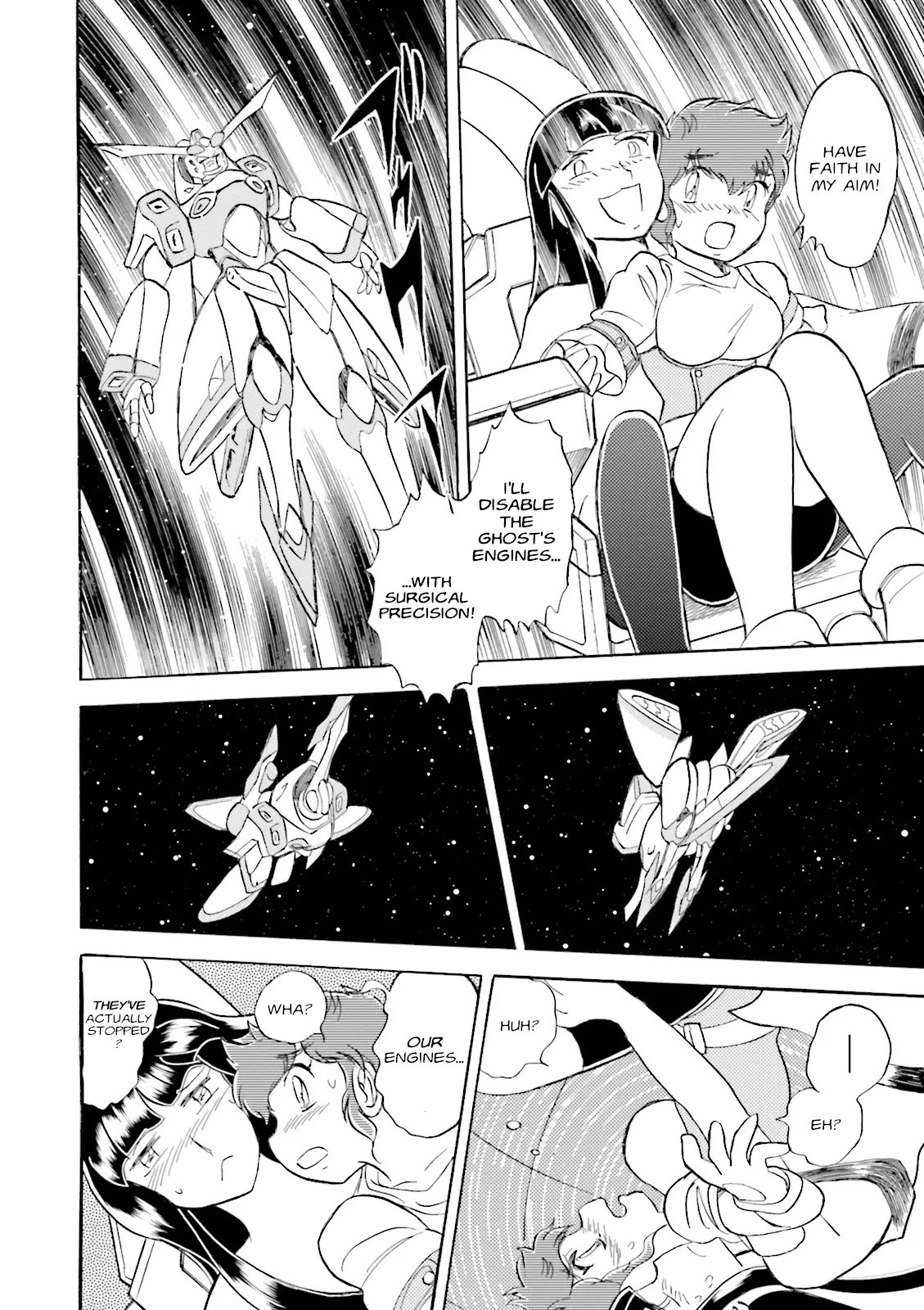 Mobile Suit Cross Born Gundam Dust - Vol.2 Chapter 8: A Premature Question