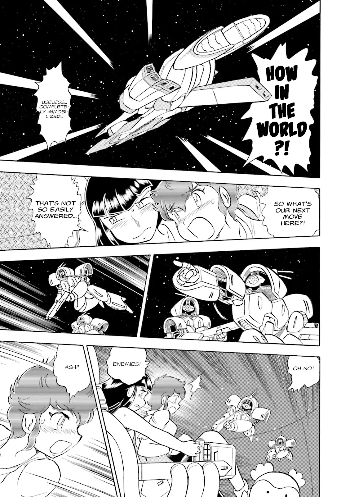 Mobile Suit Cross Born Gundam Dust - Vol.2 Chapter 8: A Premature Question