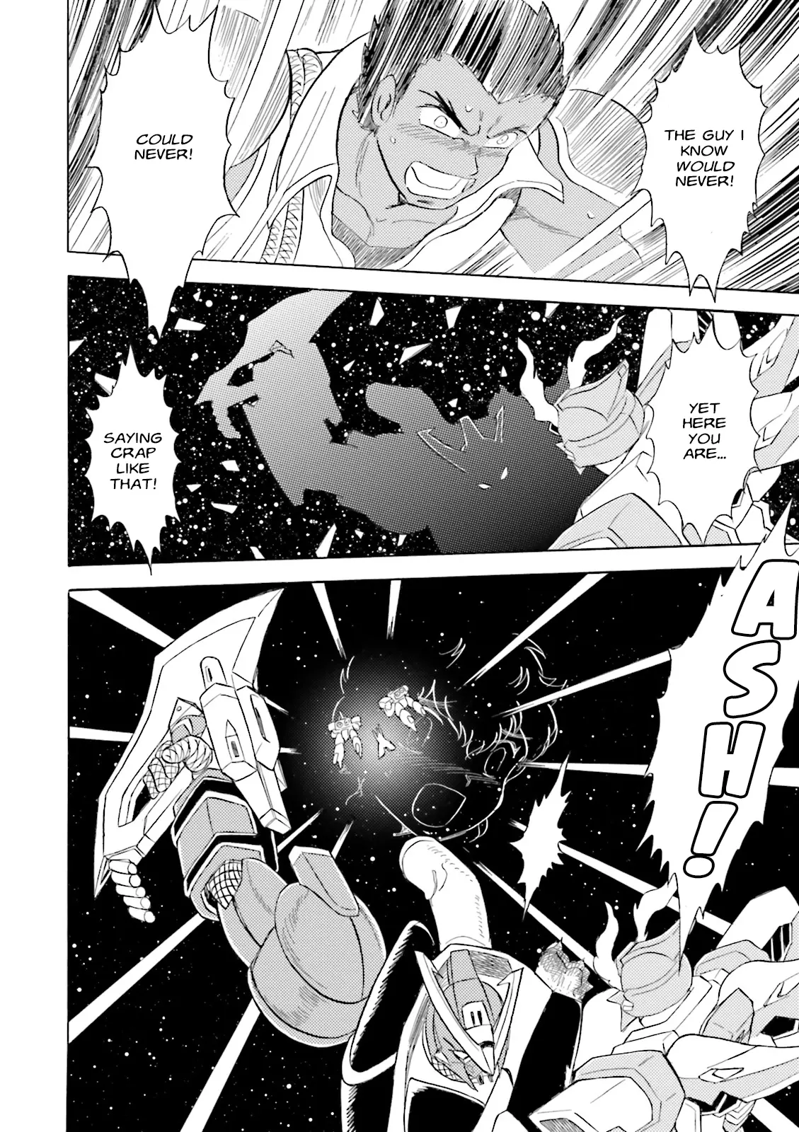 Mobile Suit Cross Born Gundam Dust - Vol.2 Chapter 8: A Premature Question