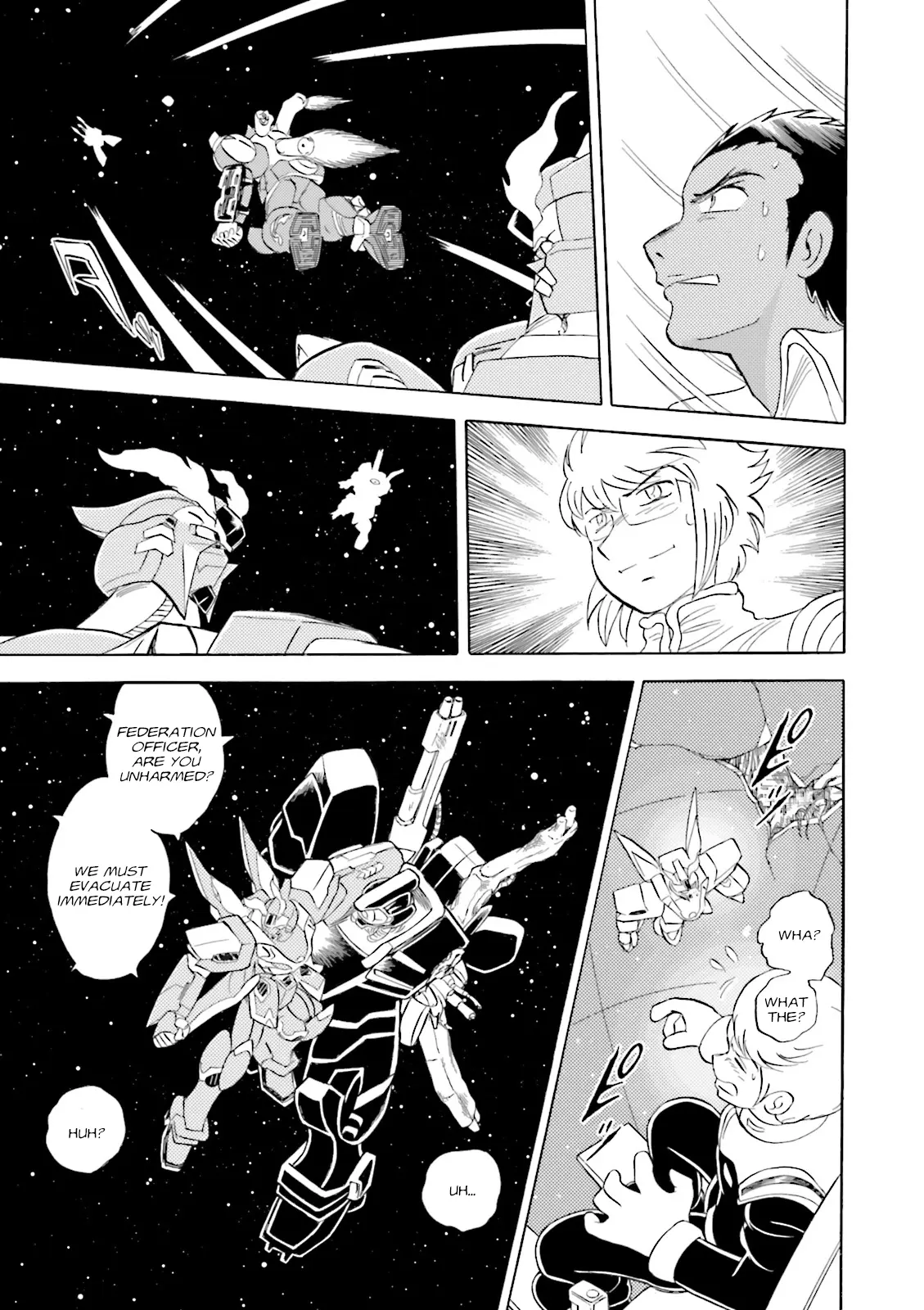 Mobile Suit Cross Born Gundam Dust - Vol.2 Chapter 8: A Premature Question