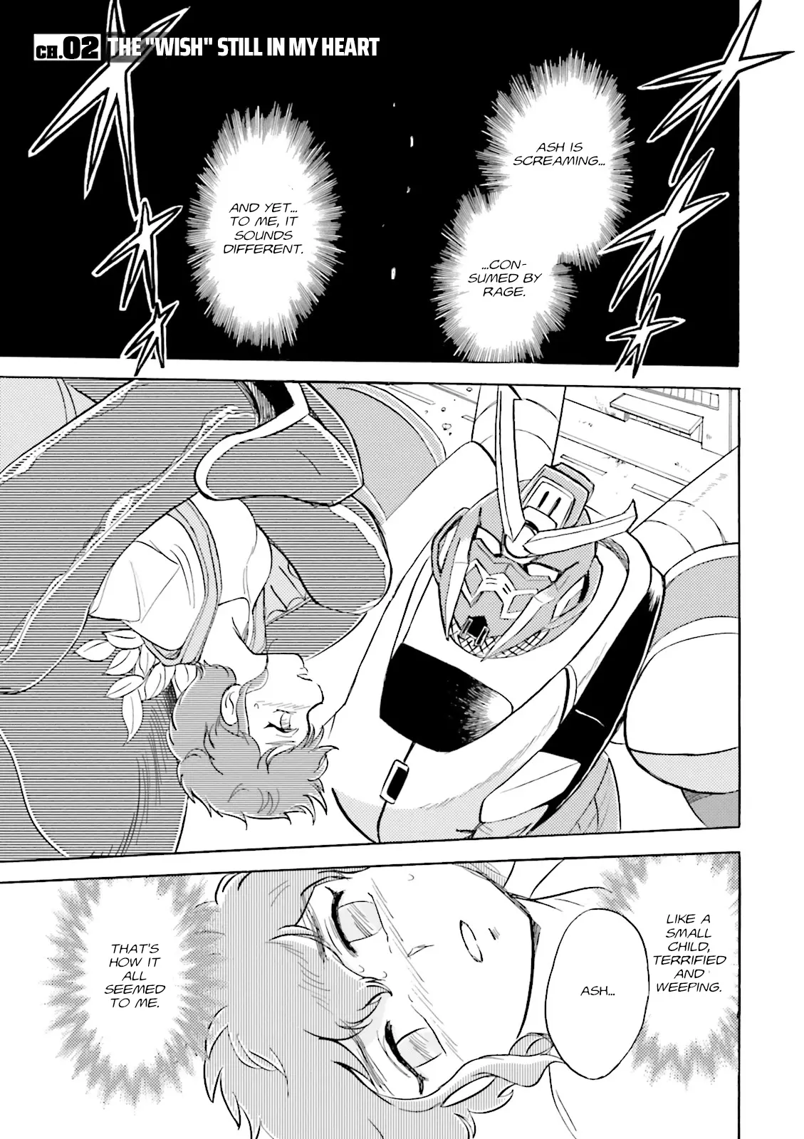 Mobile Suit Cross Born Gundam Dust - Vol.1 Chapter 2: The "Wish" Still In My Heart