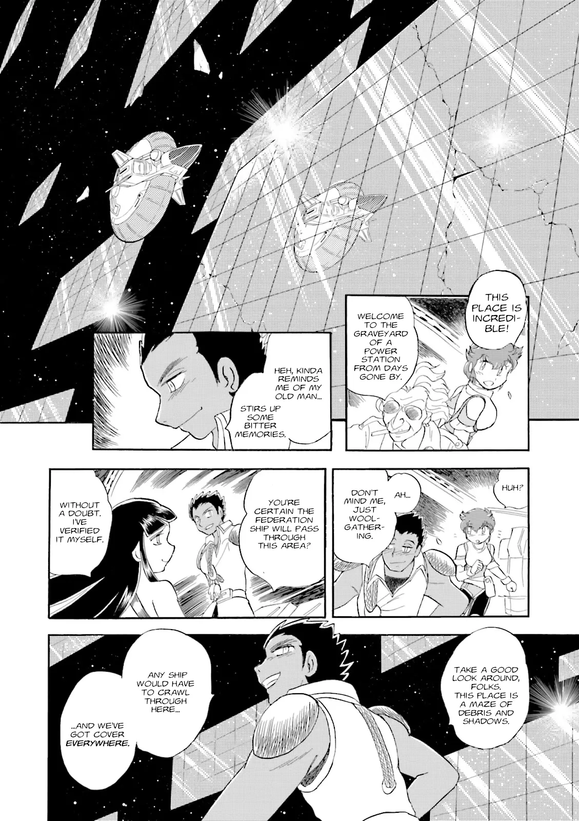 Mobile Suit Cross Born Gundam Dust - Vol.2 Chapter 5: Federation Forces Assault Operation