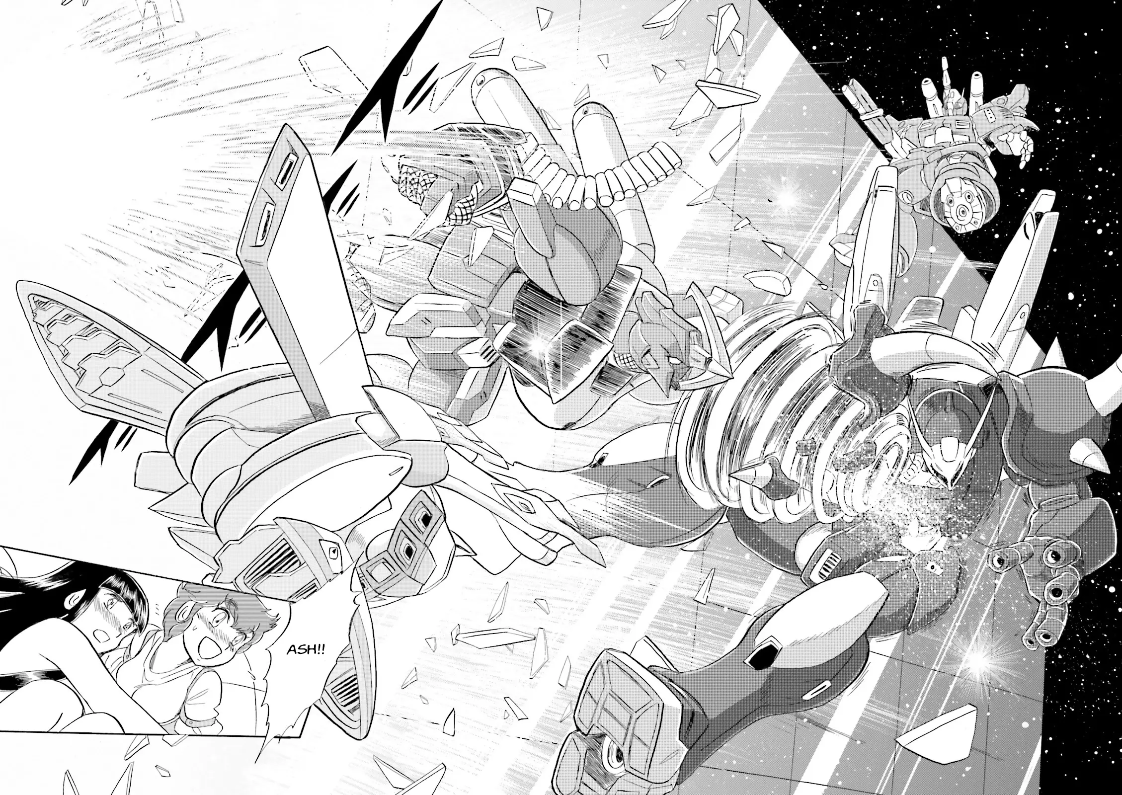 Mobile Suit Cross Born Gundam Dust - Vol.2 Chapter 5: Federation Forces Assault Operation