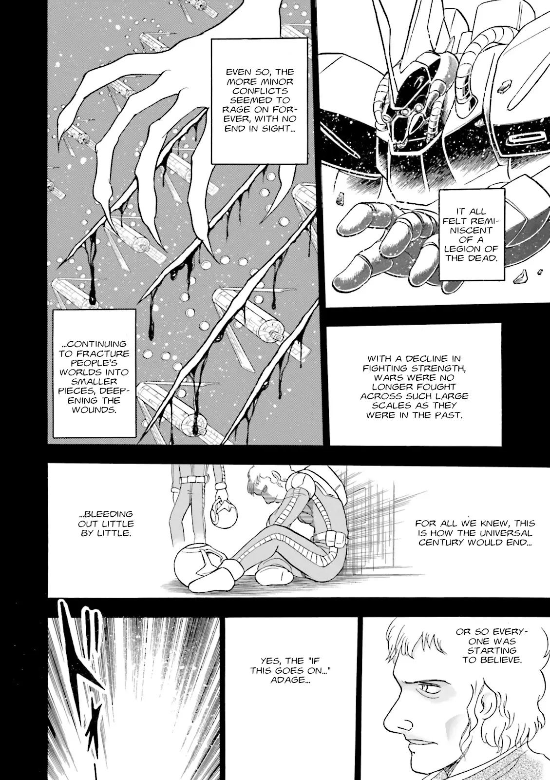 Mobile Suit Cross Born Gundam Dust - Vol.1 Chapter 1: Ash & The Lion