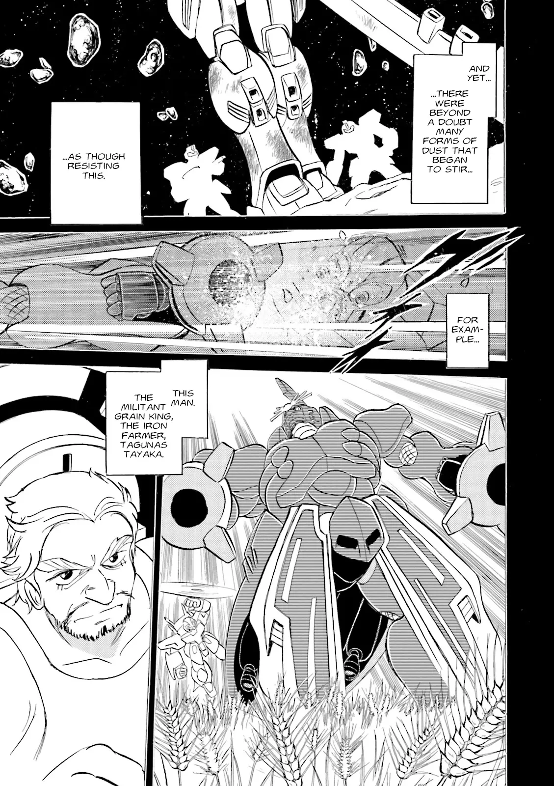 Mobile Suit Cross Born Gundam Dust - Vol.1 Chapter 1: Ash & The Lion