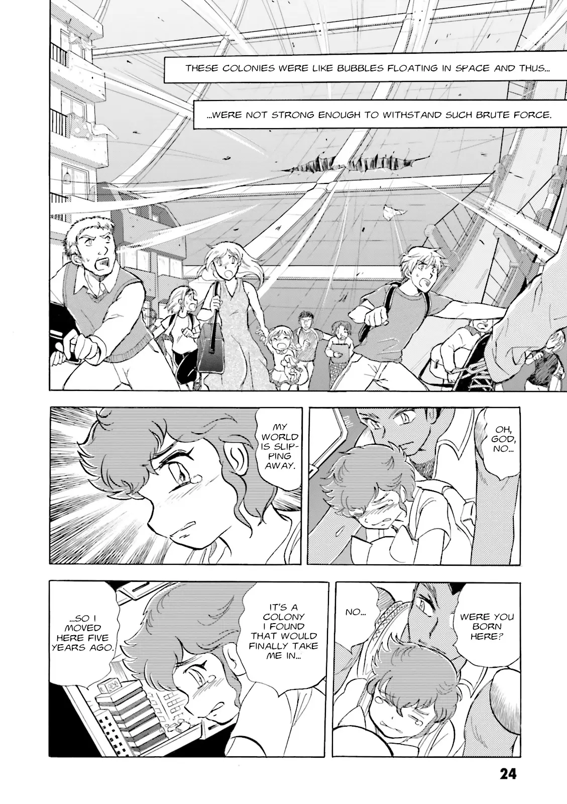 Mobile Suit Cross Born Gundam Dust - Vol.1 Chapter 1: Ash & The Lion