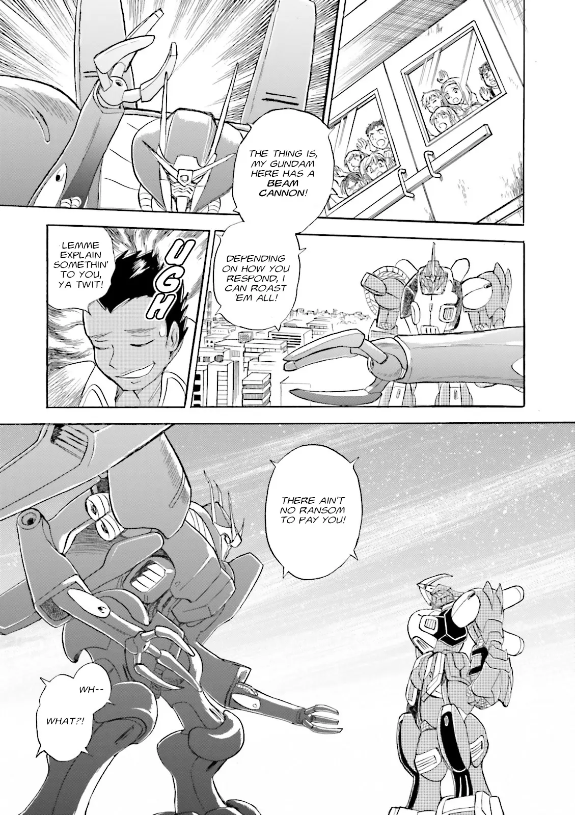 Mobile Suit Cross Born Gundam Dust - Vol.1 Chapter 1: Ash & The Lion