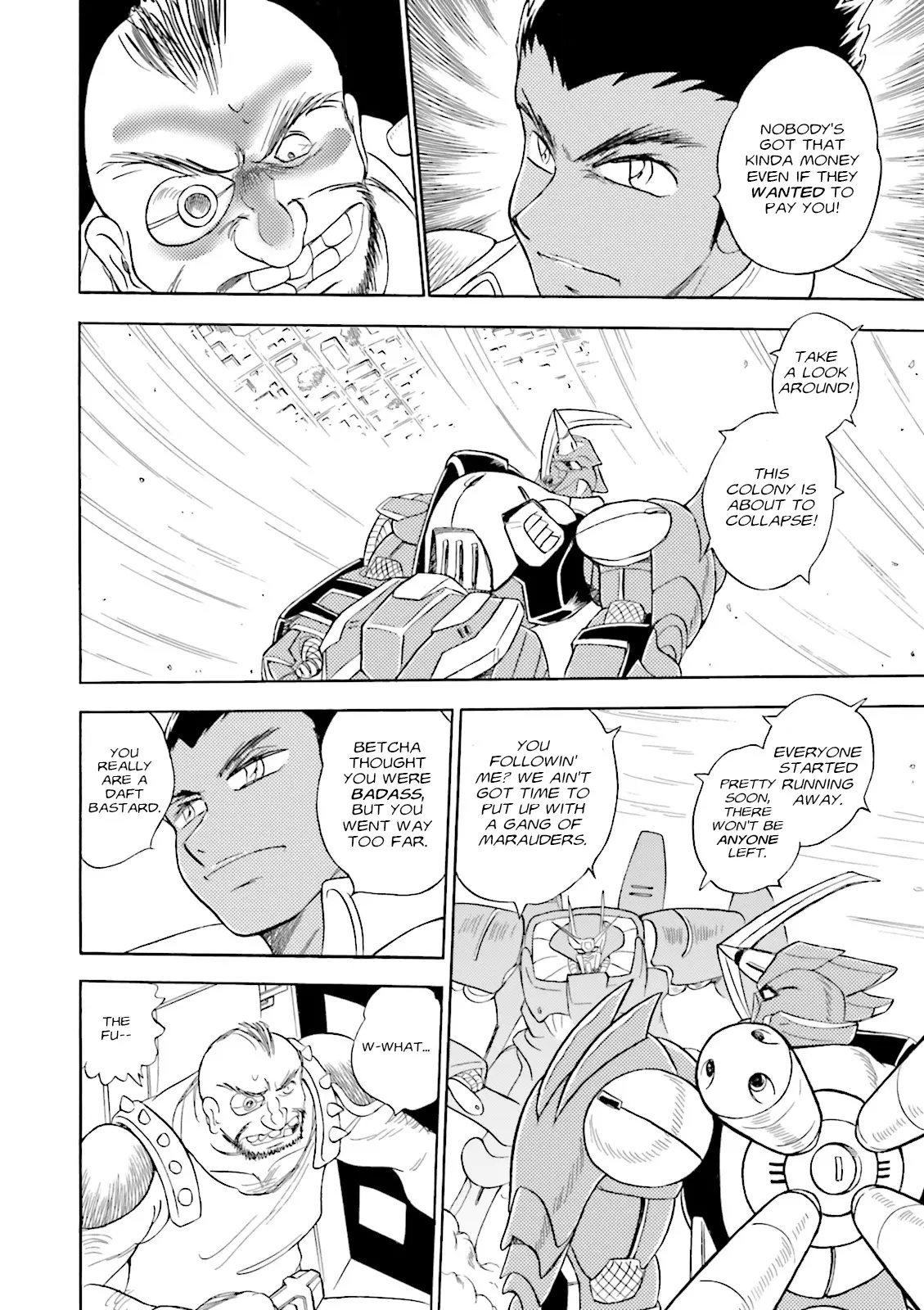 Mobile Suit Cross Born Gundam Dust - Vol.1 Chapter 1: Ash & The Lion