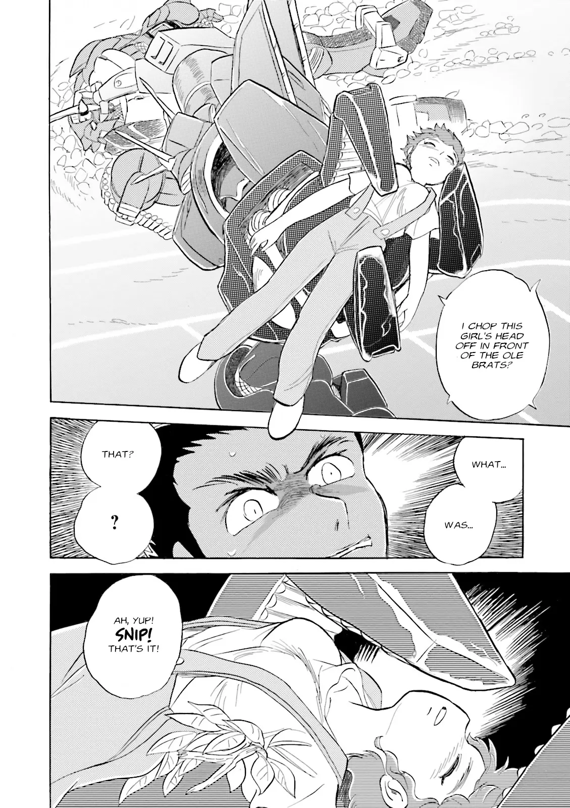 Mobile Suit Cross Born Gundam Dust - Vol.1 Chapter 1: Ash & The Lion