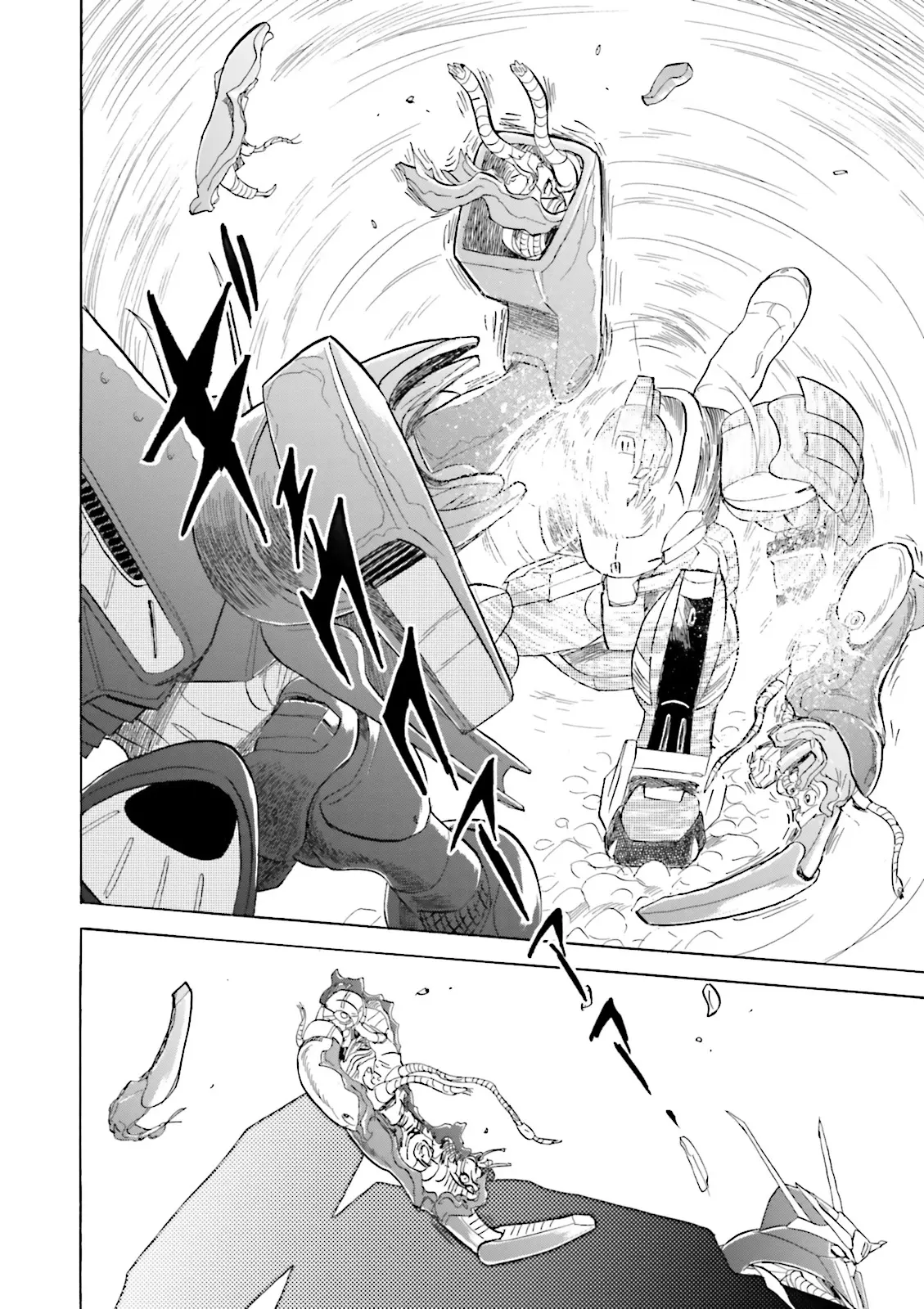 Mobile Suit Cross Born Gundam Dust - Vol.1 Chapter 1: Ash & The Lion