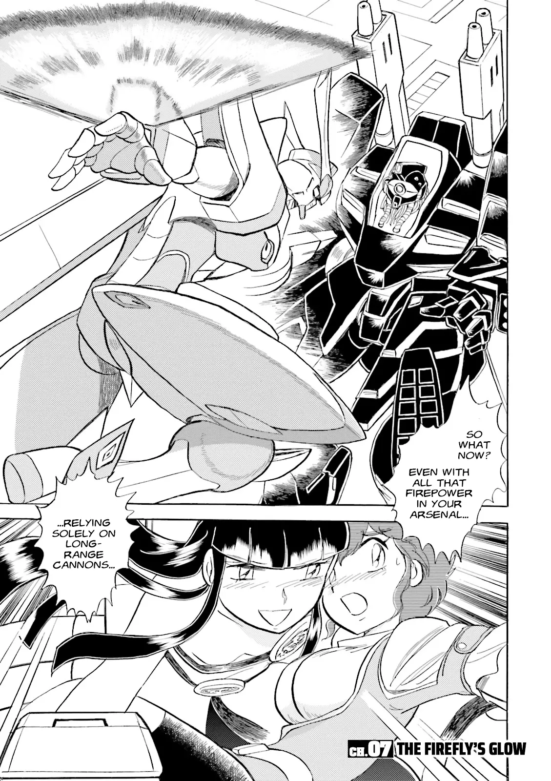 Mobile Suit Cross Born Gundam Dust - Vol.2 Chapter 7: The Firefly's Glow