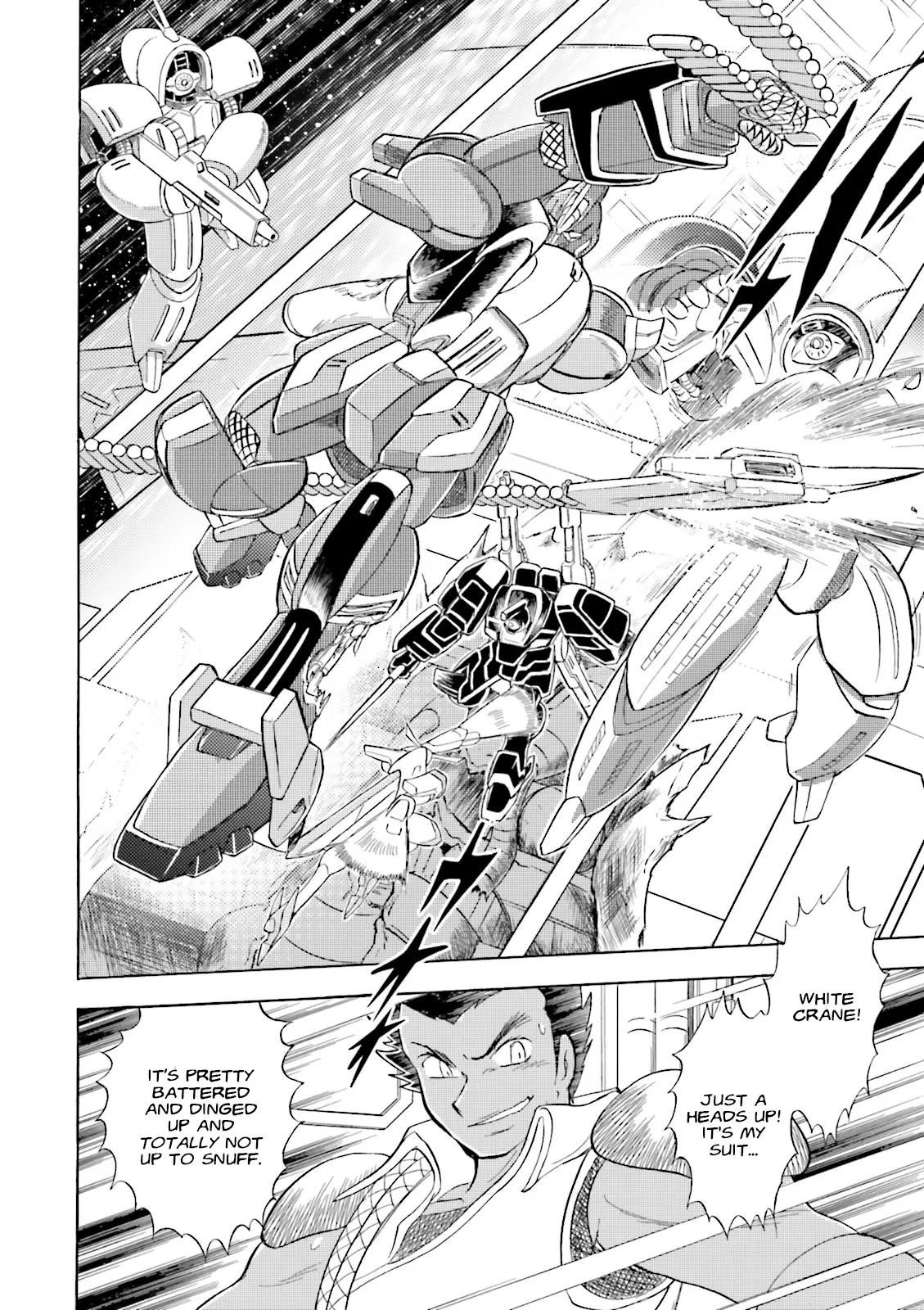 Mobile Suit Cross Born Gundam Dust - Vol.2 Chapter 7: The Firefly's Glow