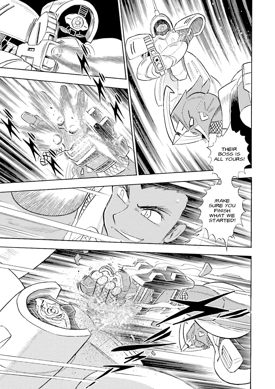 Mobile Suit Cross Born Gundam Dust - Vol.2 Chapter 7: The Firefly's Glow