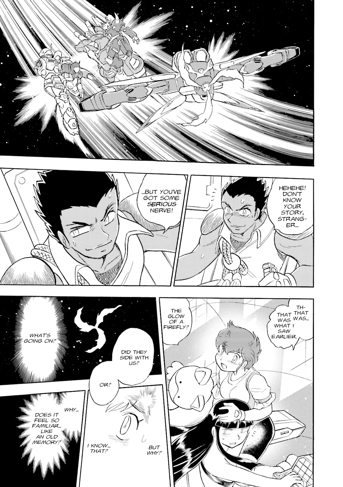 Mobile Suit Cross Born Gundam Dust - Vol.2 Chapter 7: The Firefly's Glow