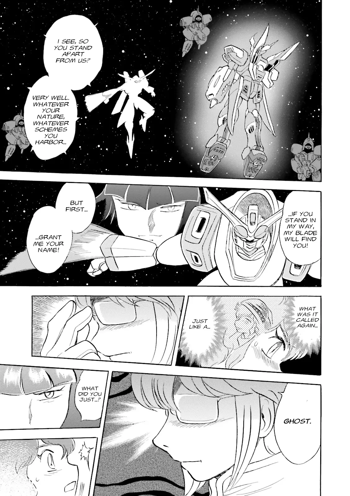 Mobile Suit Cross Born Gundam Dust - Vol.2 Chapter 7: The Firefly's Glow