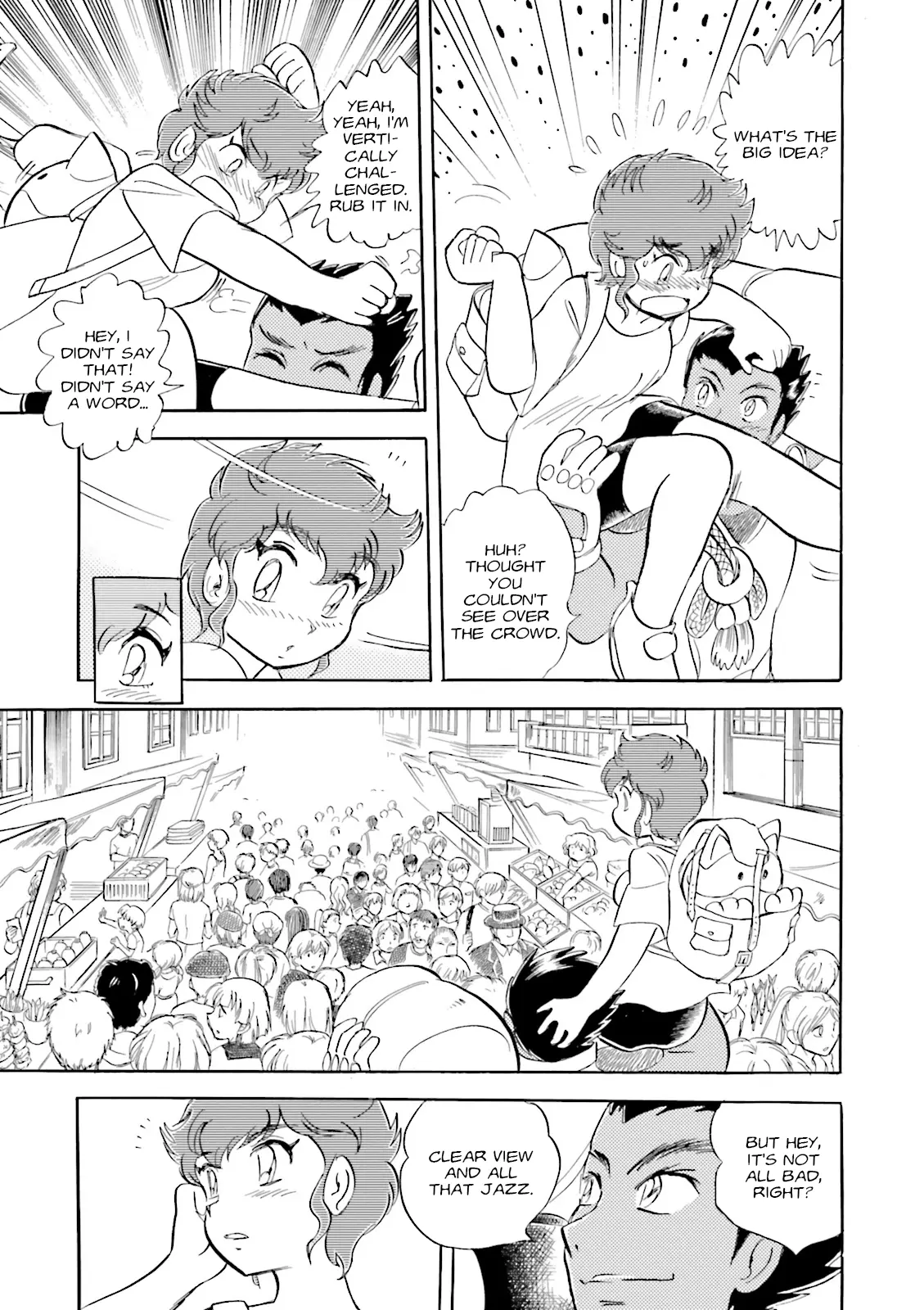 Mobile Suit Cross Born Gundam Dust - Vol.1 Chapter 3: An Ordinary Day At Mighty Transport