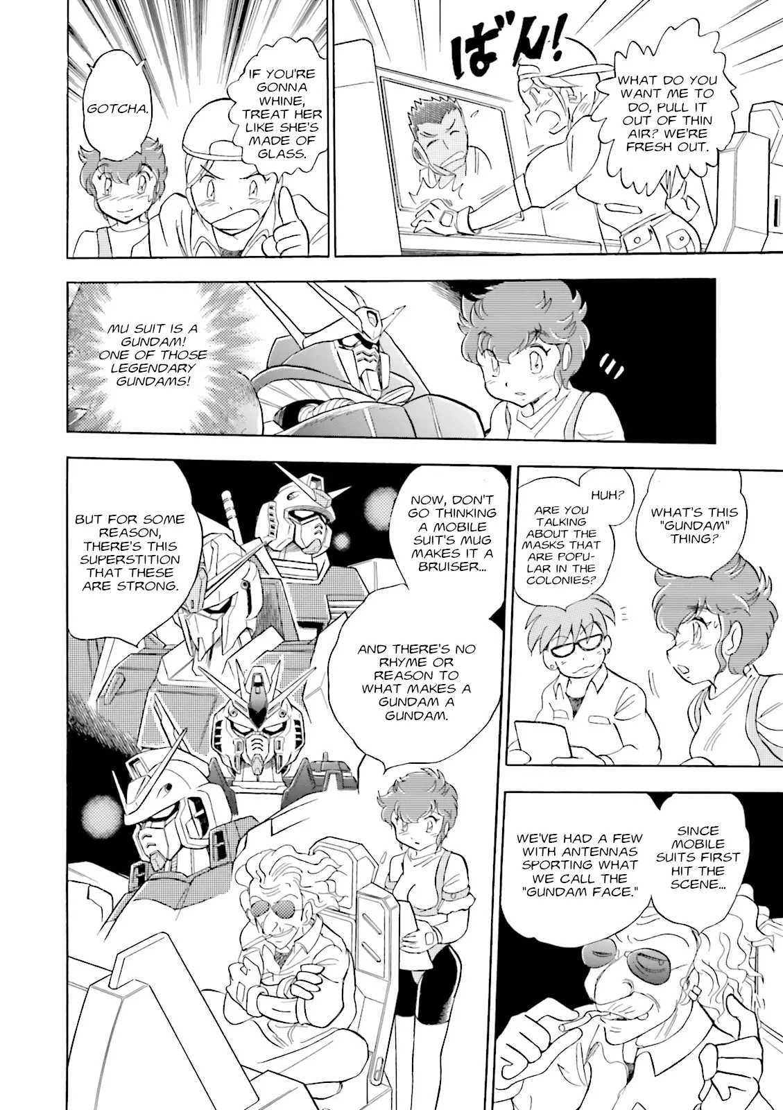 Mobile Suit Cross Born Gundam Dust - Vol.1 Chapter 3: An Ordinary Day At Mighty Transport