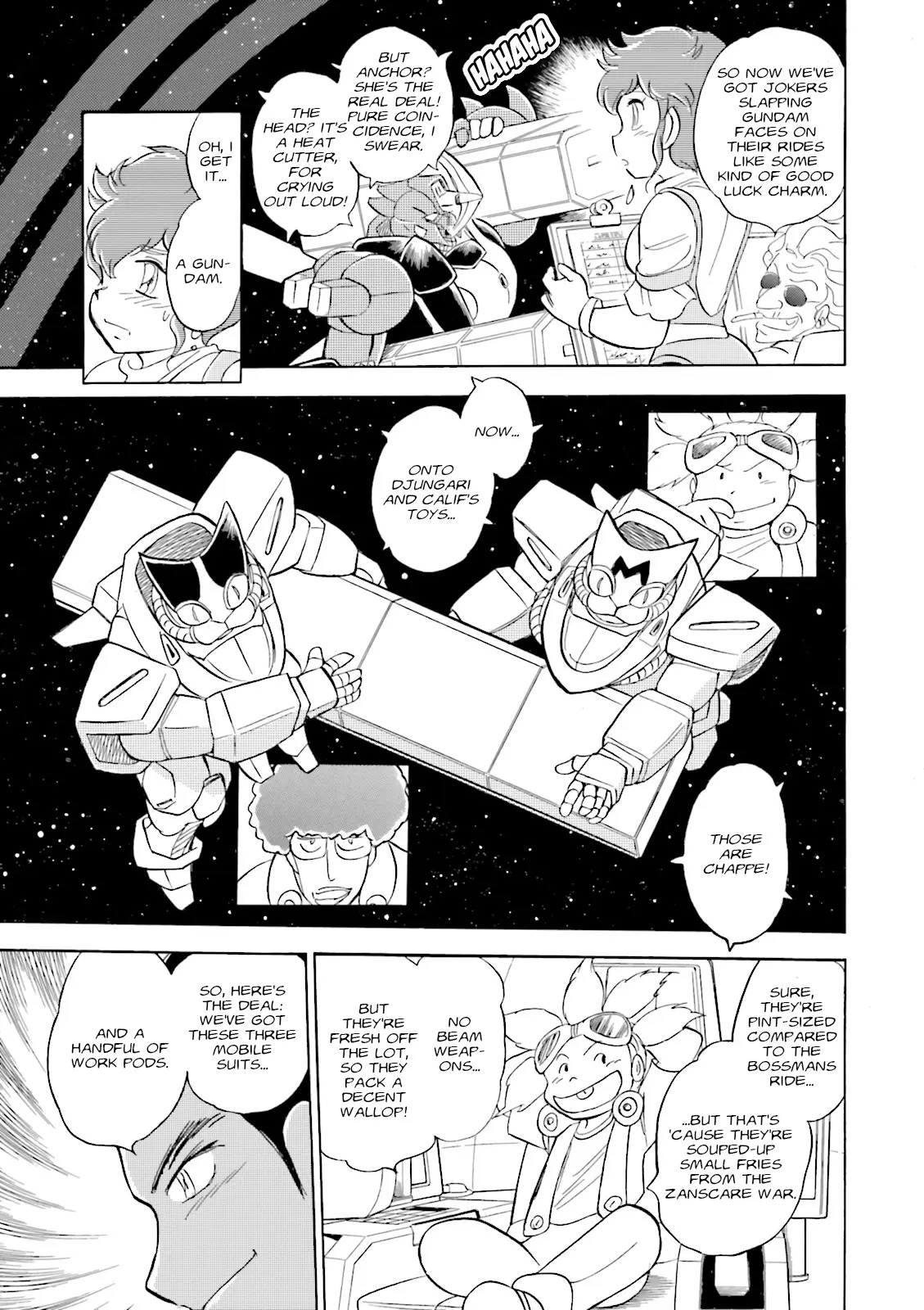 Mobile Suit Cross Born Gundam Dust - Vol.1 Chapter 3: An Ordinary Day At Mighty Transport