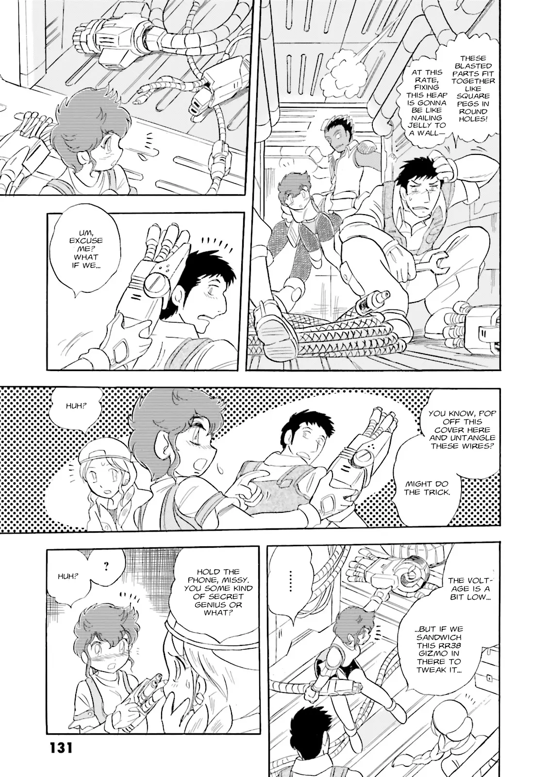 Mobile Suit Cross Born Gundam Dust - Vol.1 Chapter 3: An Ordinary Day At Mighty Transport