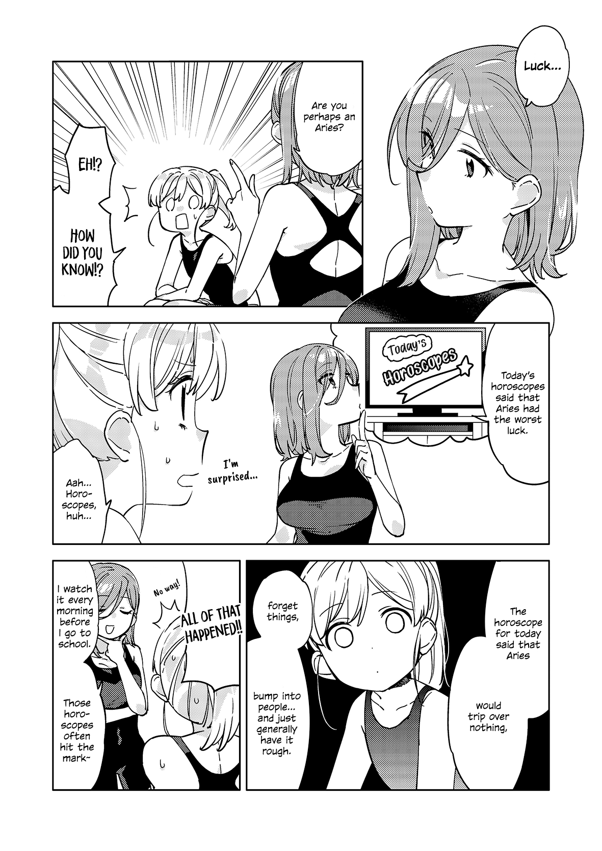 Big Girl And Small Girl - Chapter 9: Big Girl, Small Girl, And Horoscopes