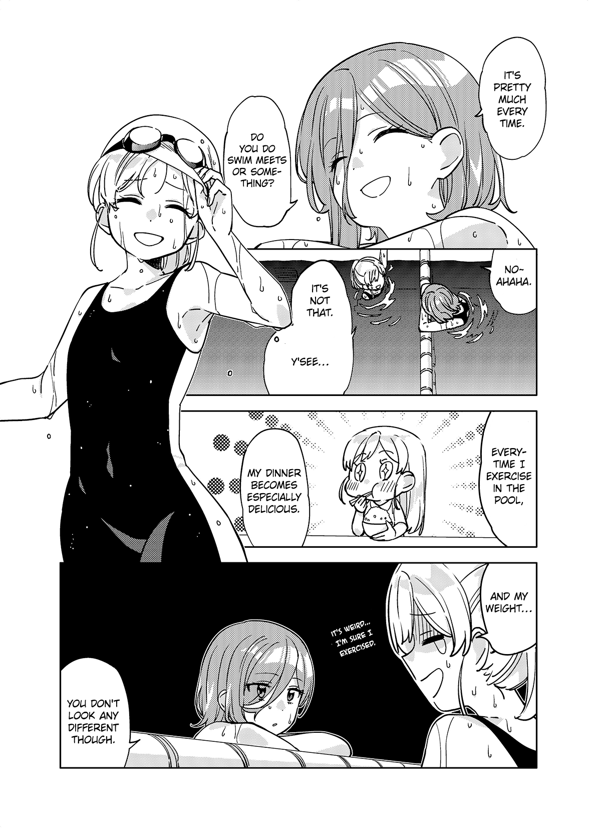 Big Girl And Small Girl - Chapter 4: Big Girl, Small Onee-San, And Dieting