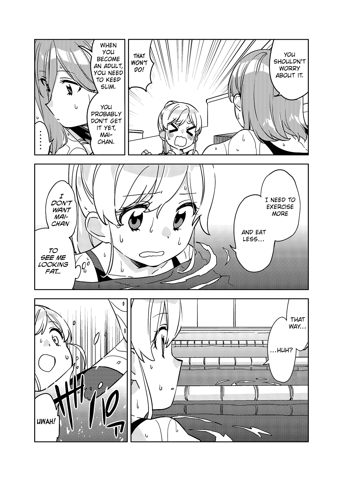 Big Girl And Small Girl - Chapter 4: Big Girl, Small Onee-San, And Dieting