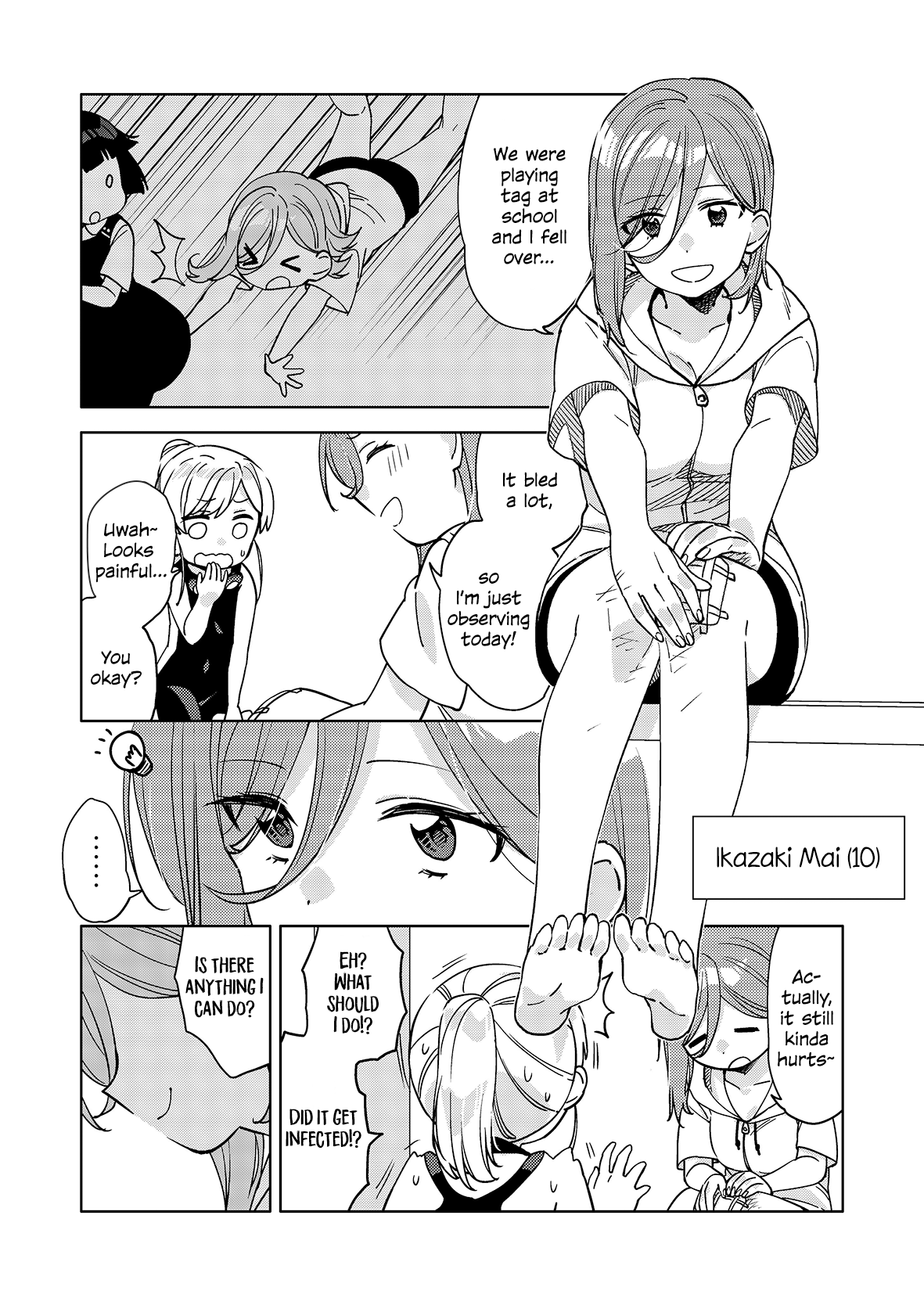 Big Girl And Small Girl - Chapter 8: Big Girl, Small Girl, And Injuries