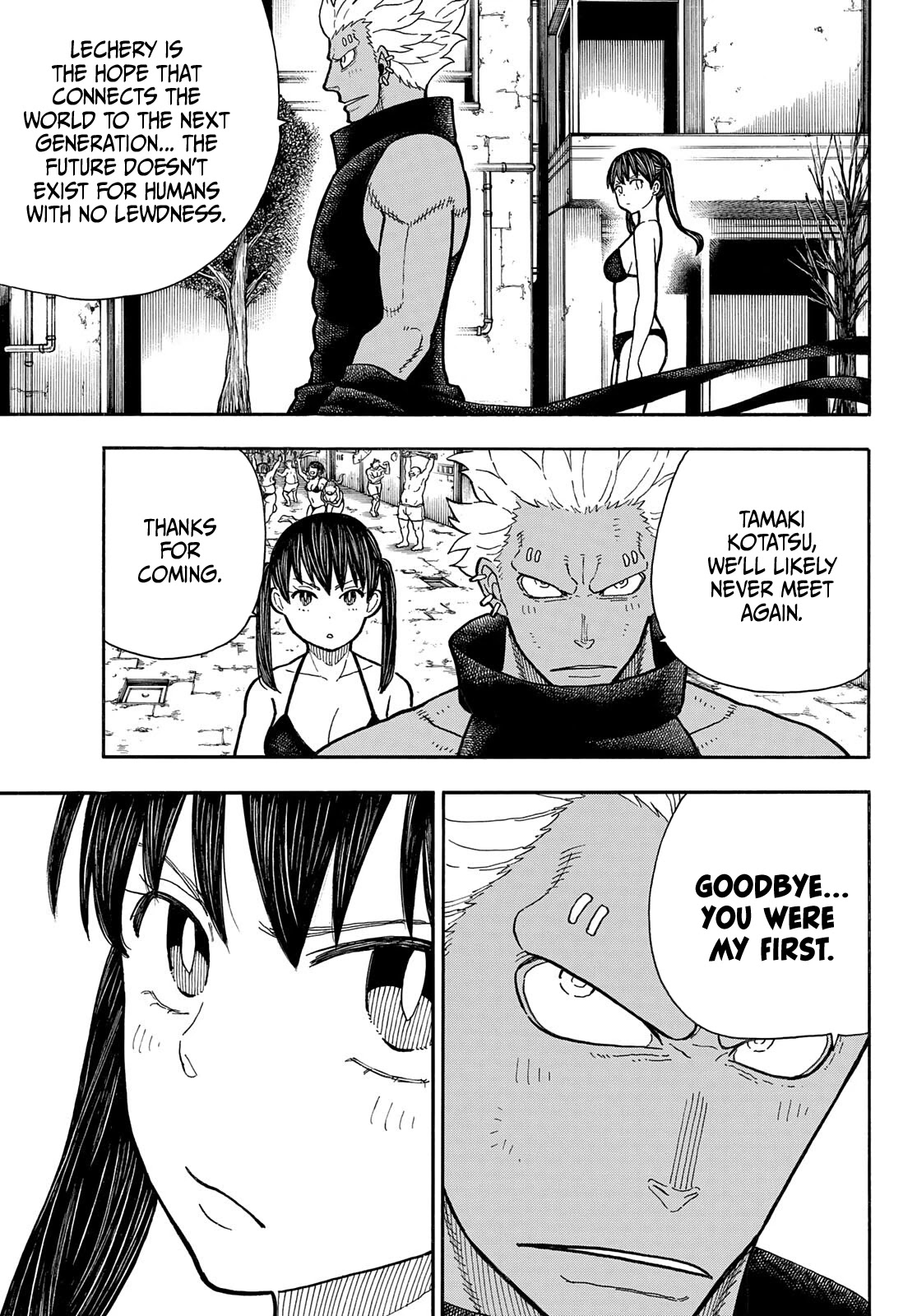 Enen No Shouboutai - Chapter 282: Lewd Is Sacred